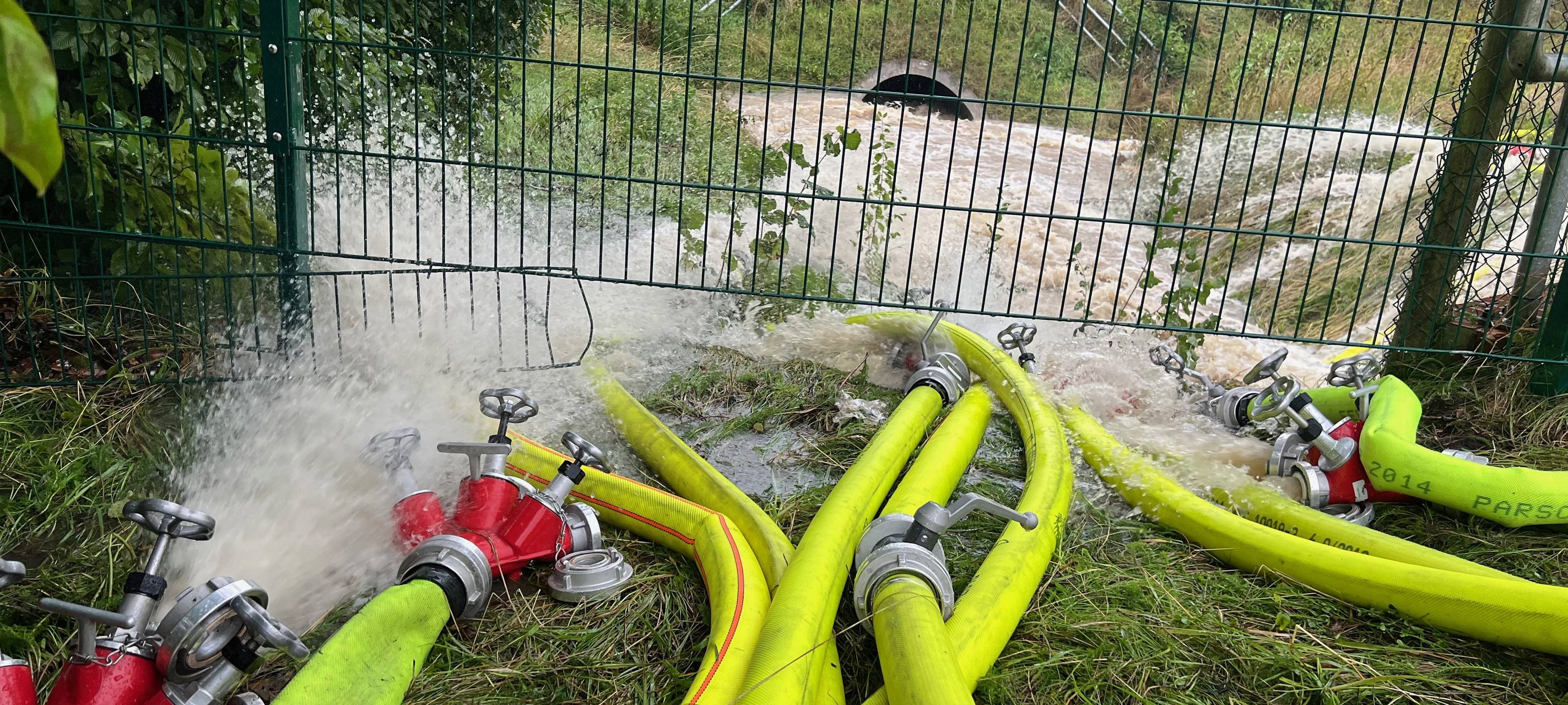 Starkregen in Münster