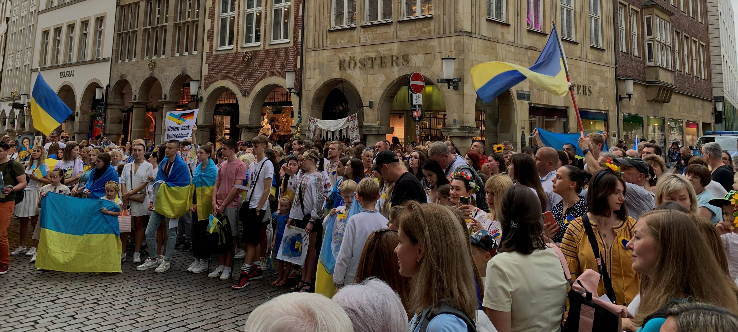 Solidarität mit der Ukraine