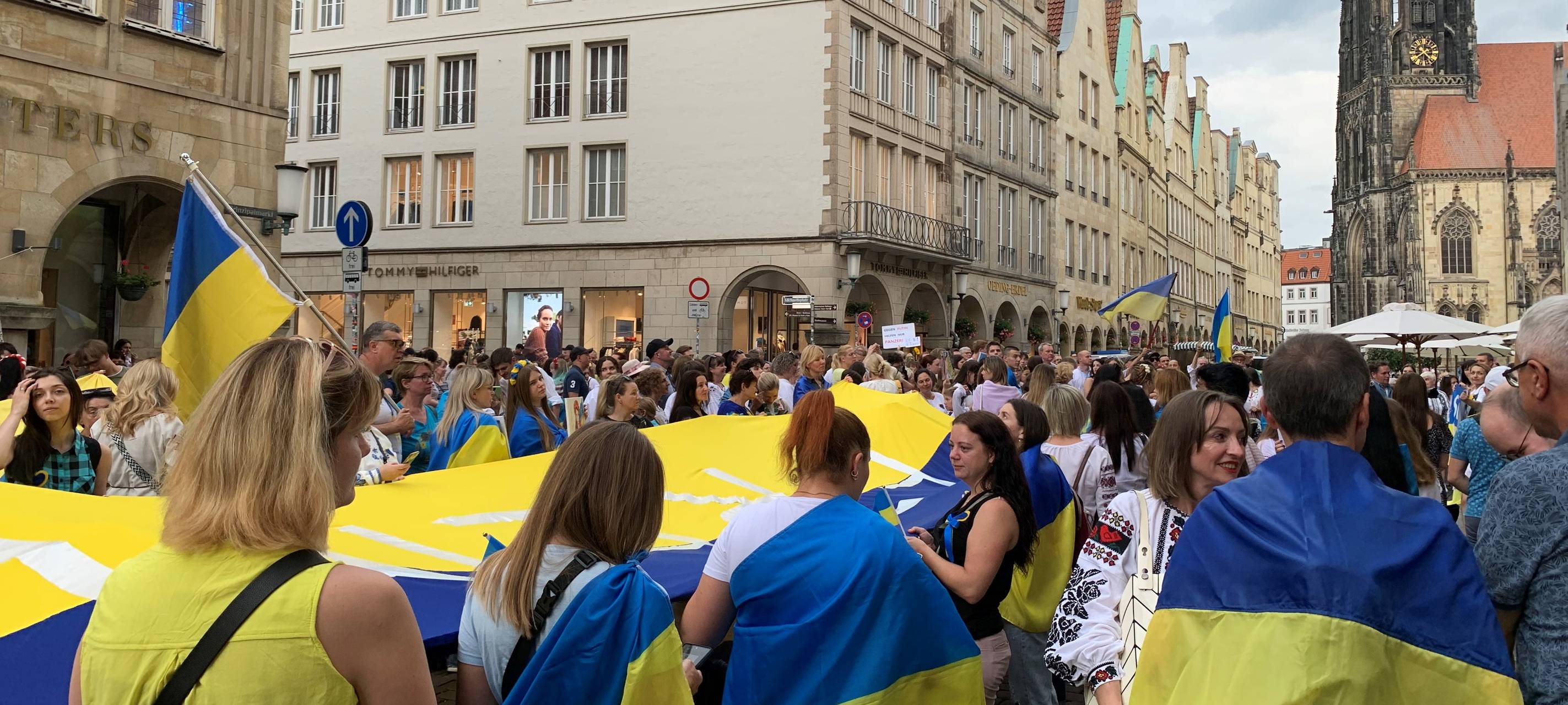 Solidarität mit der Ukraine