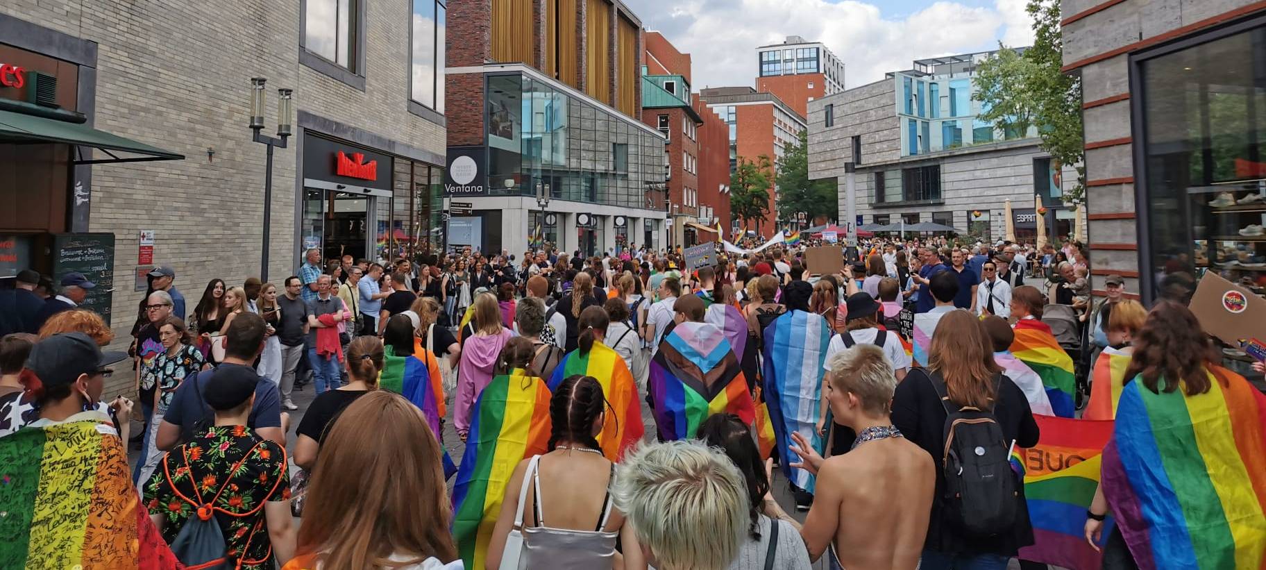 10.000 Menschen beim CSD Münster