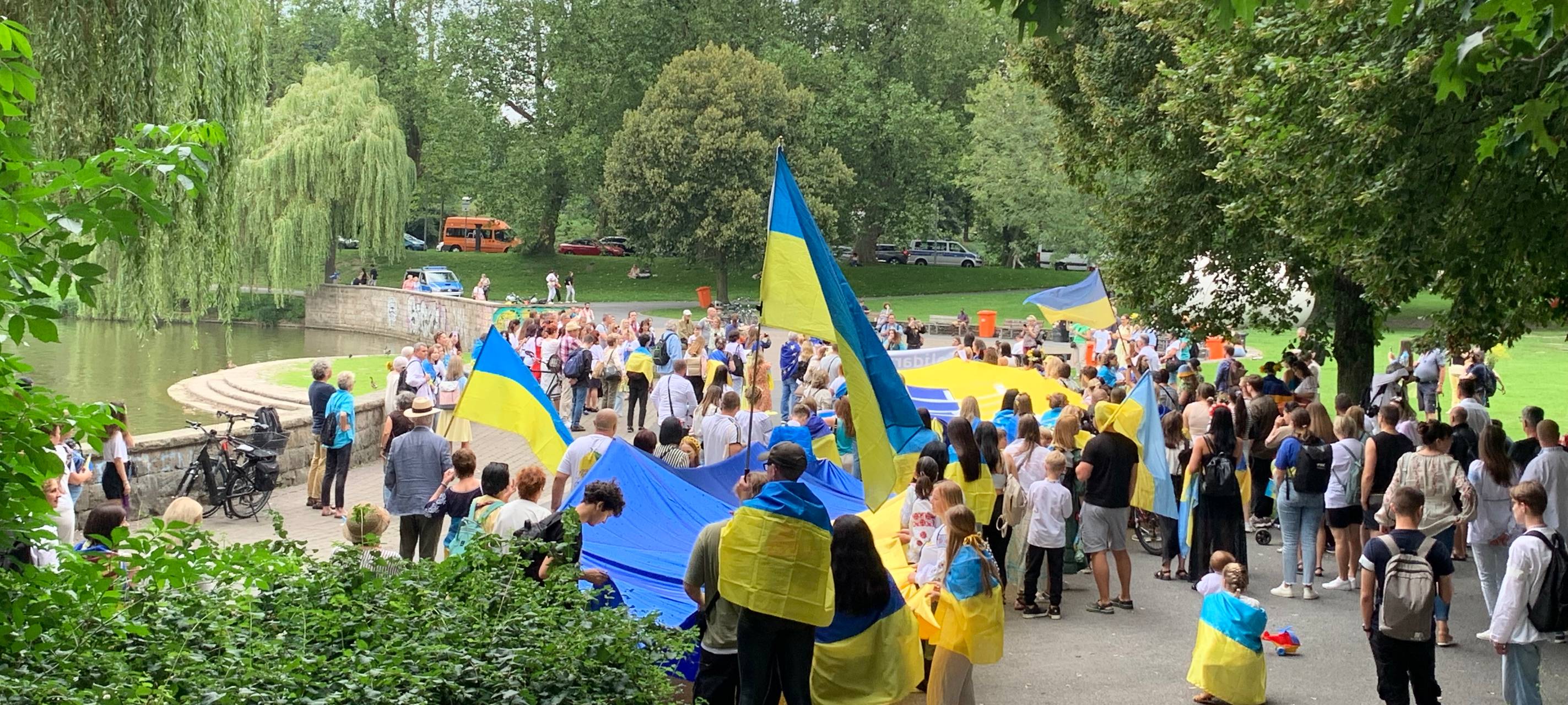 Solidarität mit der Ukraine