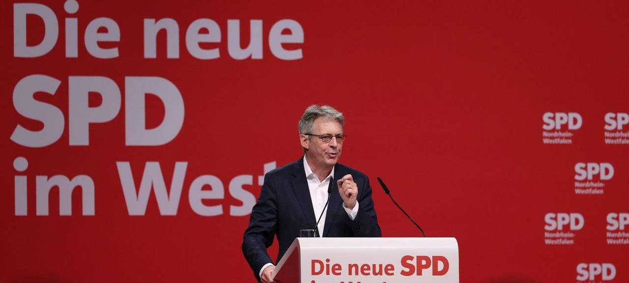 SPD-Parteitag in der Halle Münsterland