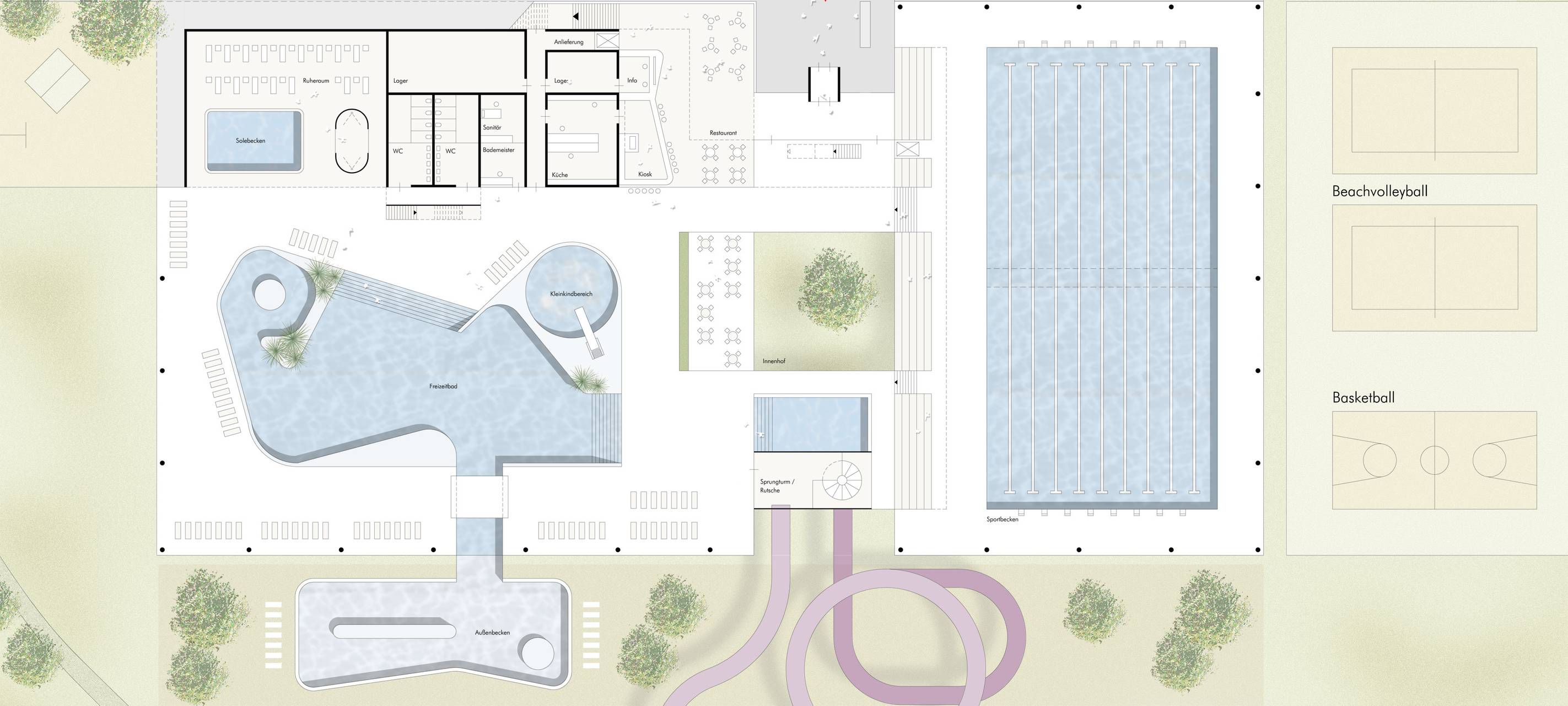 SPD-Entwurf für Freizeitbad