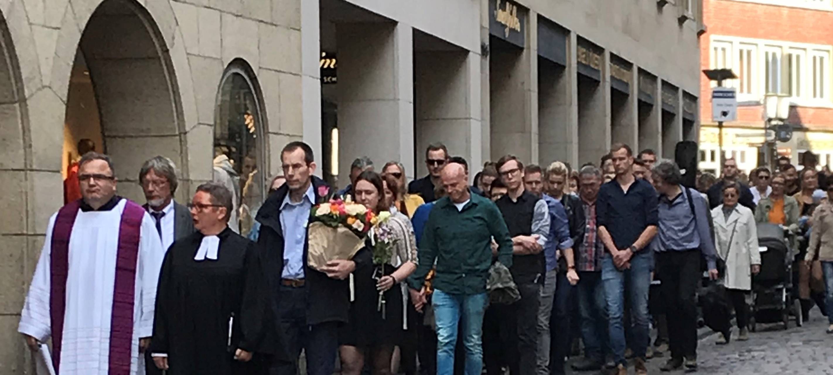 Münster gedenkt Opfern der Amokfahrt