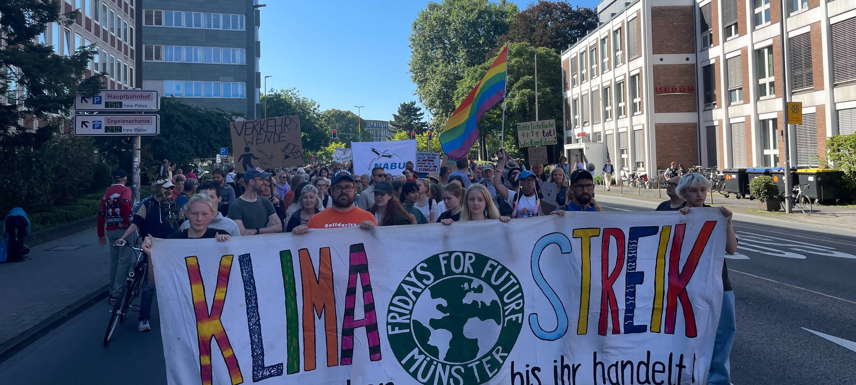 Zwei Klimaproteste an zwei Tagen