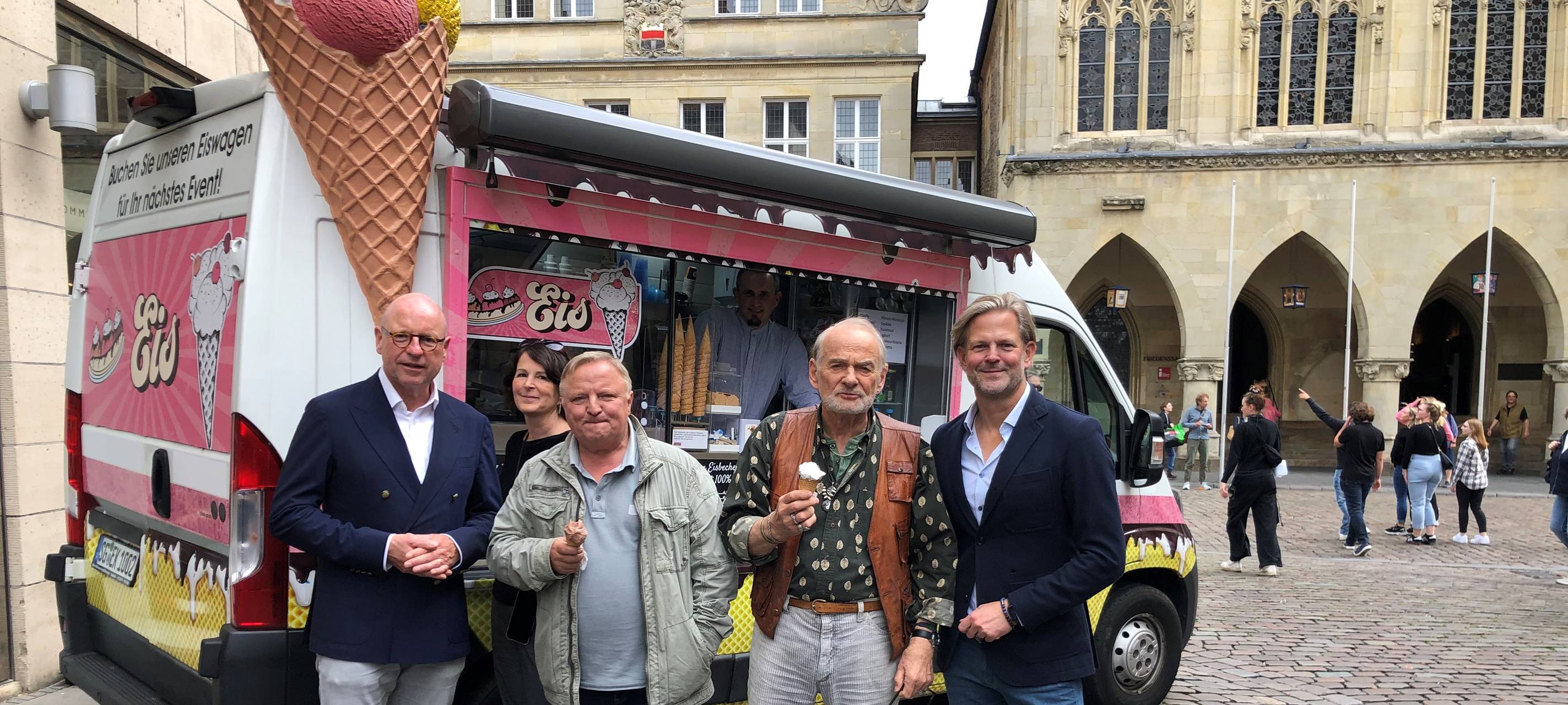 Tatort-Dreharbeiten in Münster