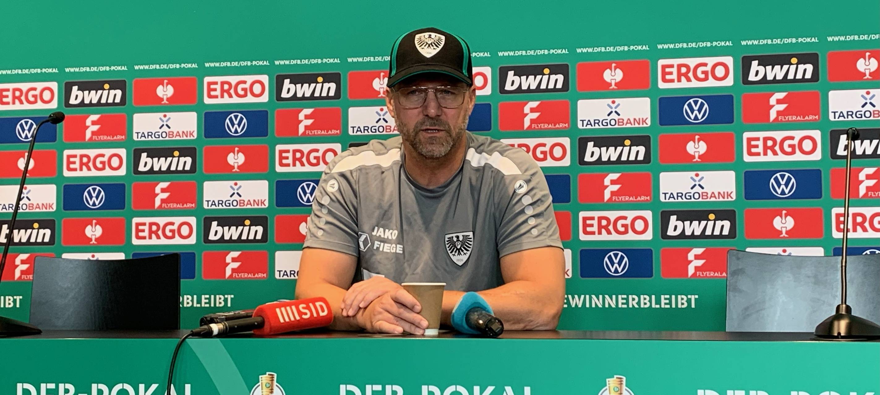 Preußen-Trainer Sascha Hildmann