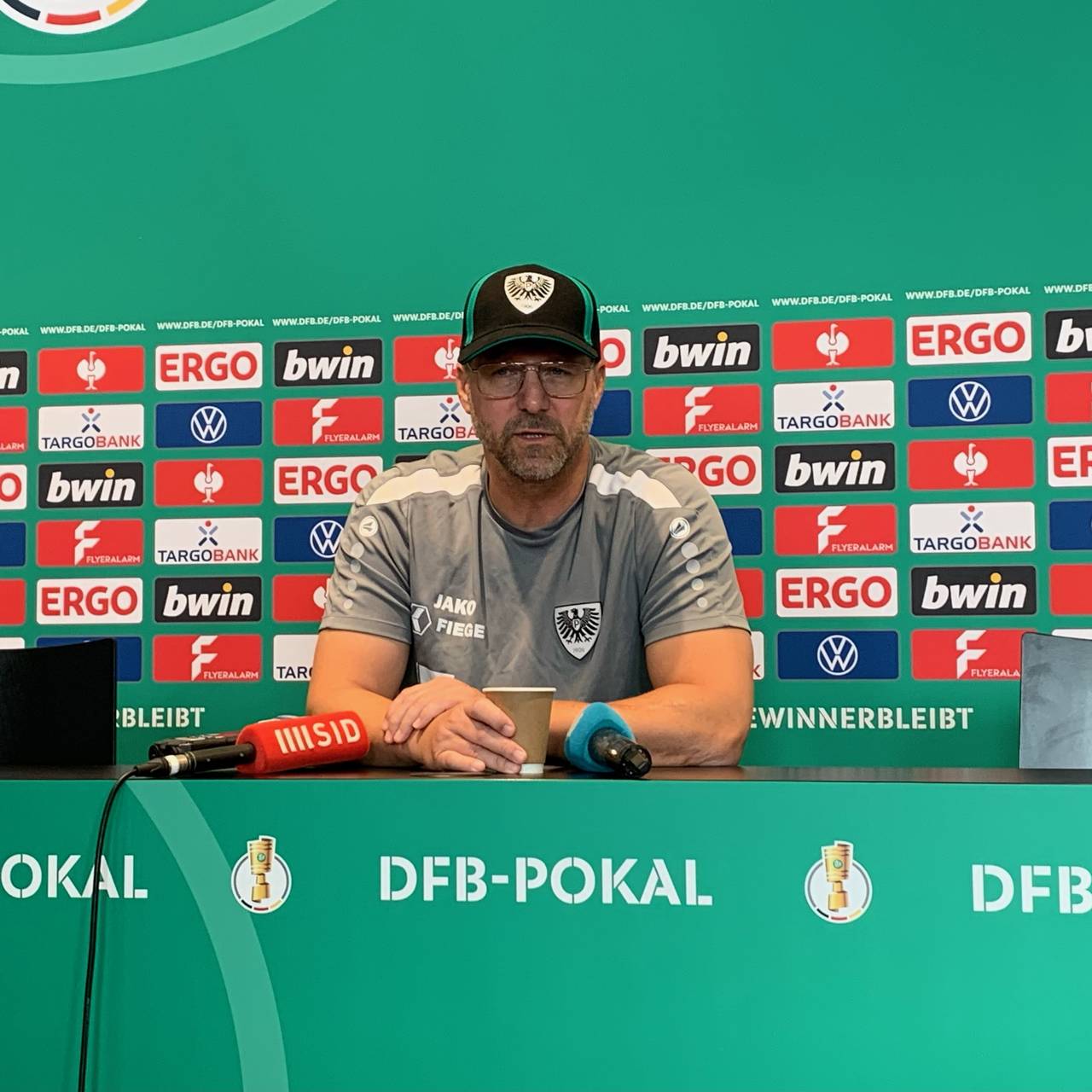 Preußen-Trainer Sascha Hildmann