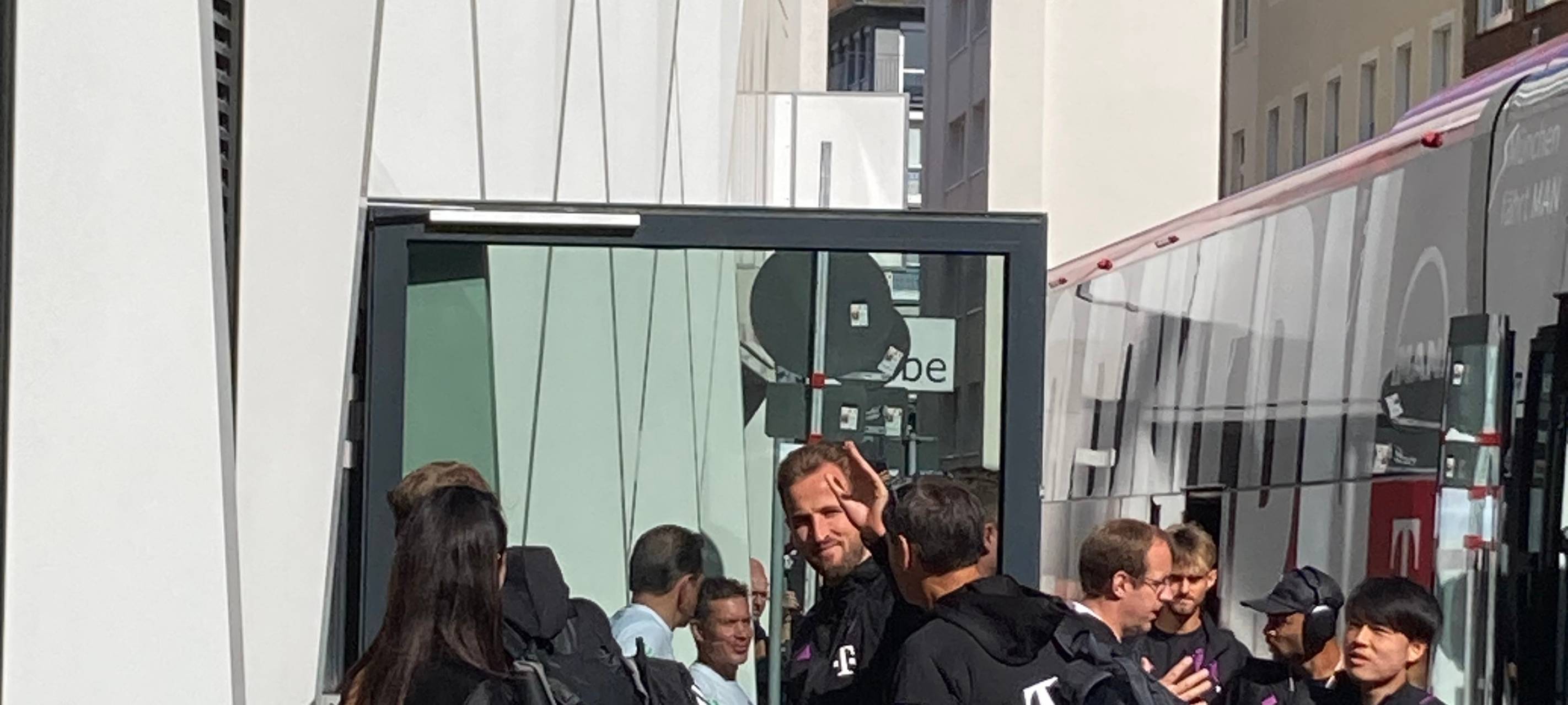 Bayern-Stars sind in Münster