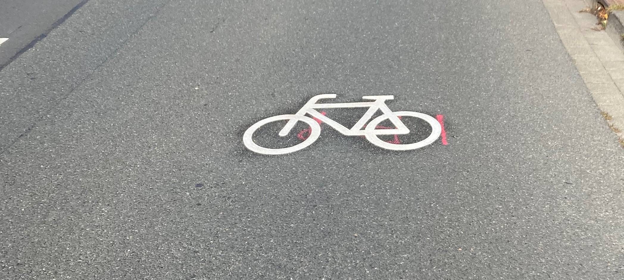 Radfahren auf Wolbecker Straße