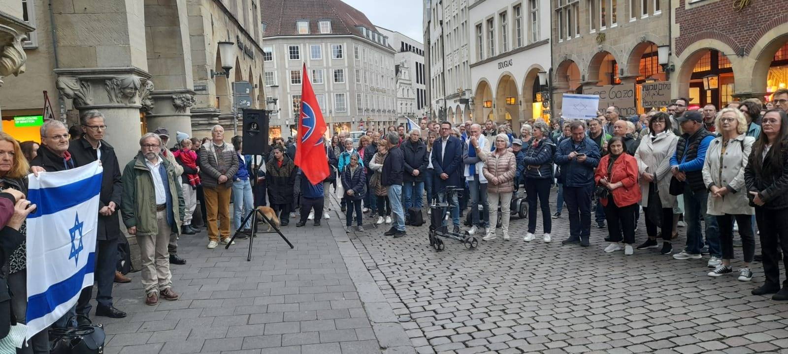 Kundgebung auf dem Prinzipalmarkt