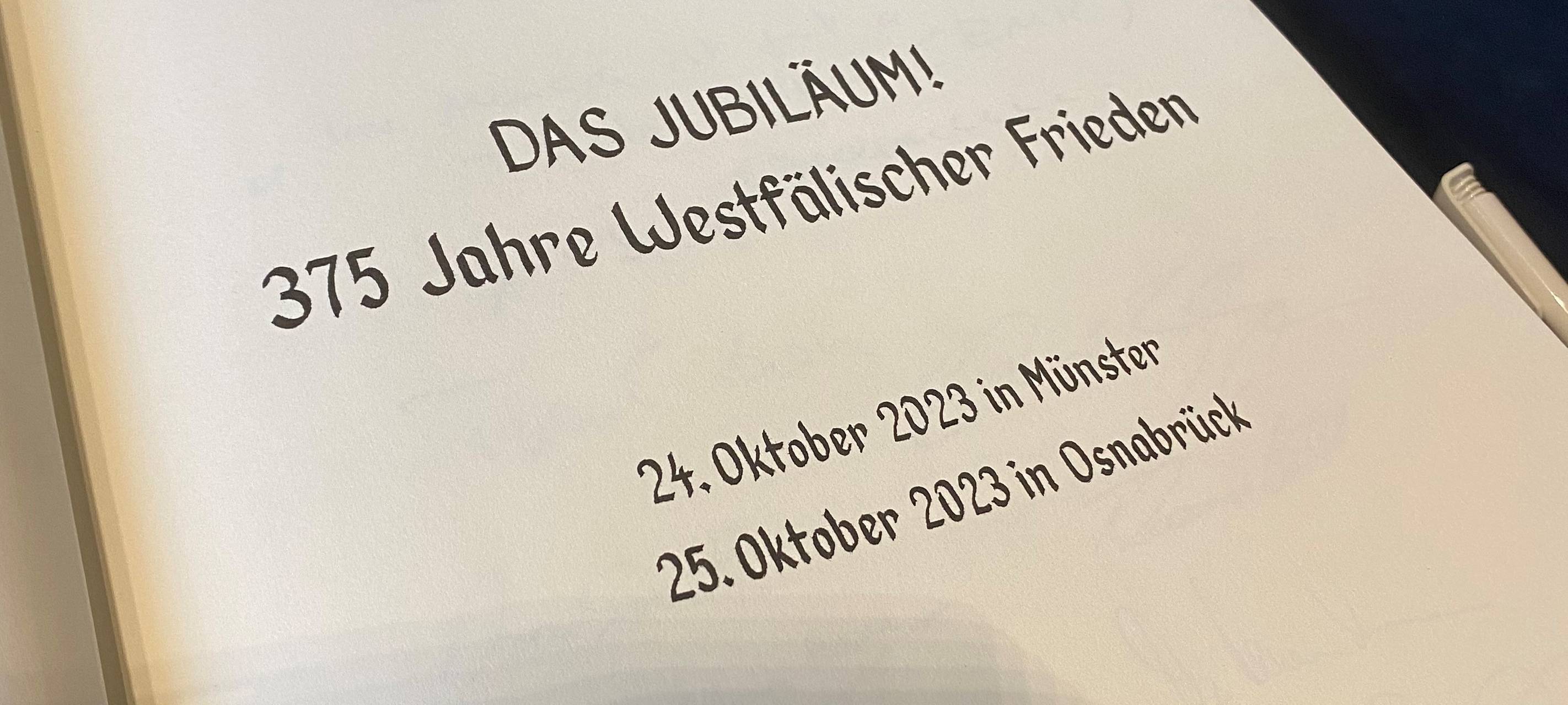 Höhepunkt des Jubiläumsjahres