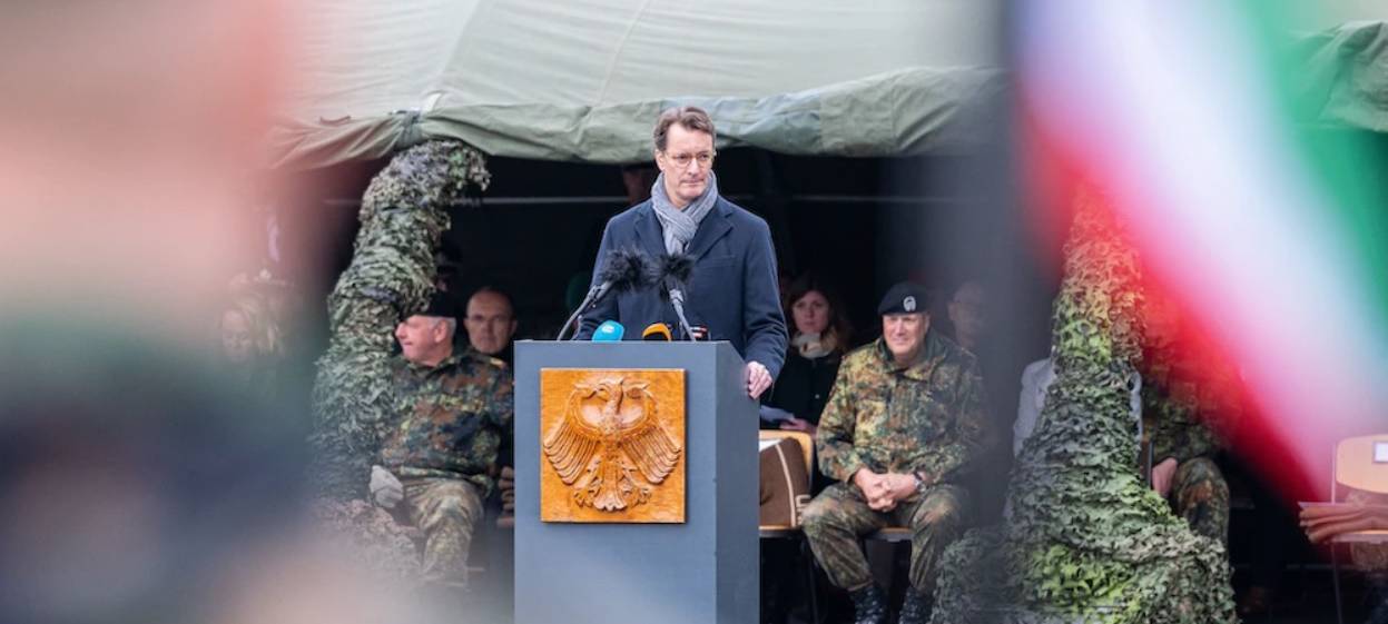 Festakt in der Lützow-Kaserne