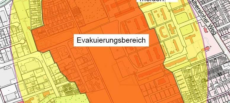 Bombenentschärfung in Gremmendorf