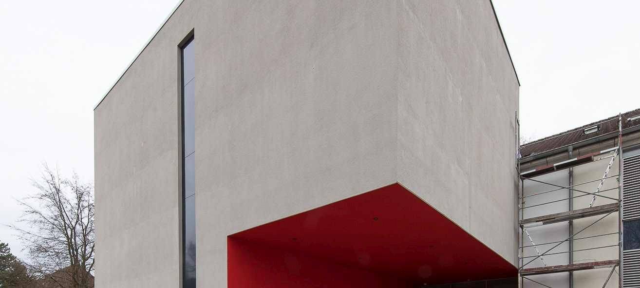 Der neue Anbau des LWL-Archivamts an der Jahnstraße