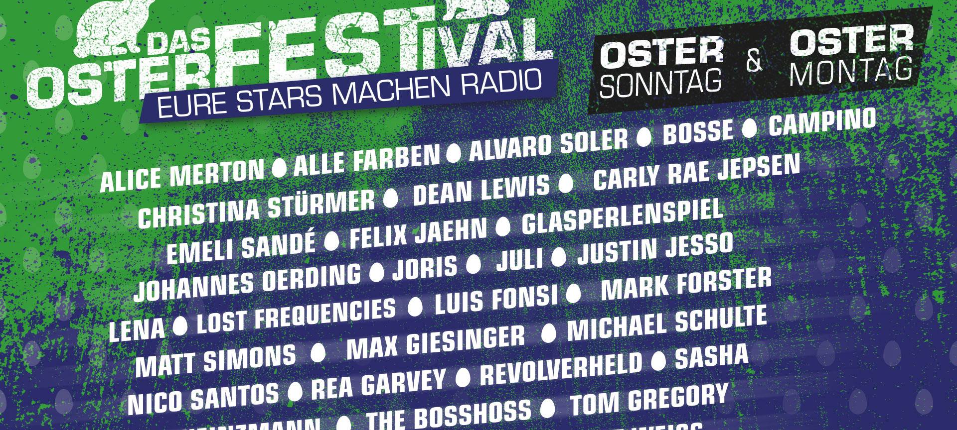 Das OSTERFESTival - Eure Stars machen Radio