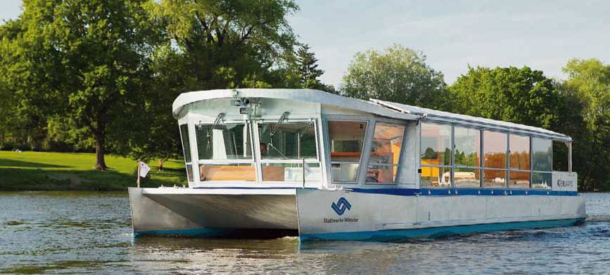 Die "Solaaris" auf dem Aasee