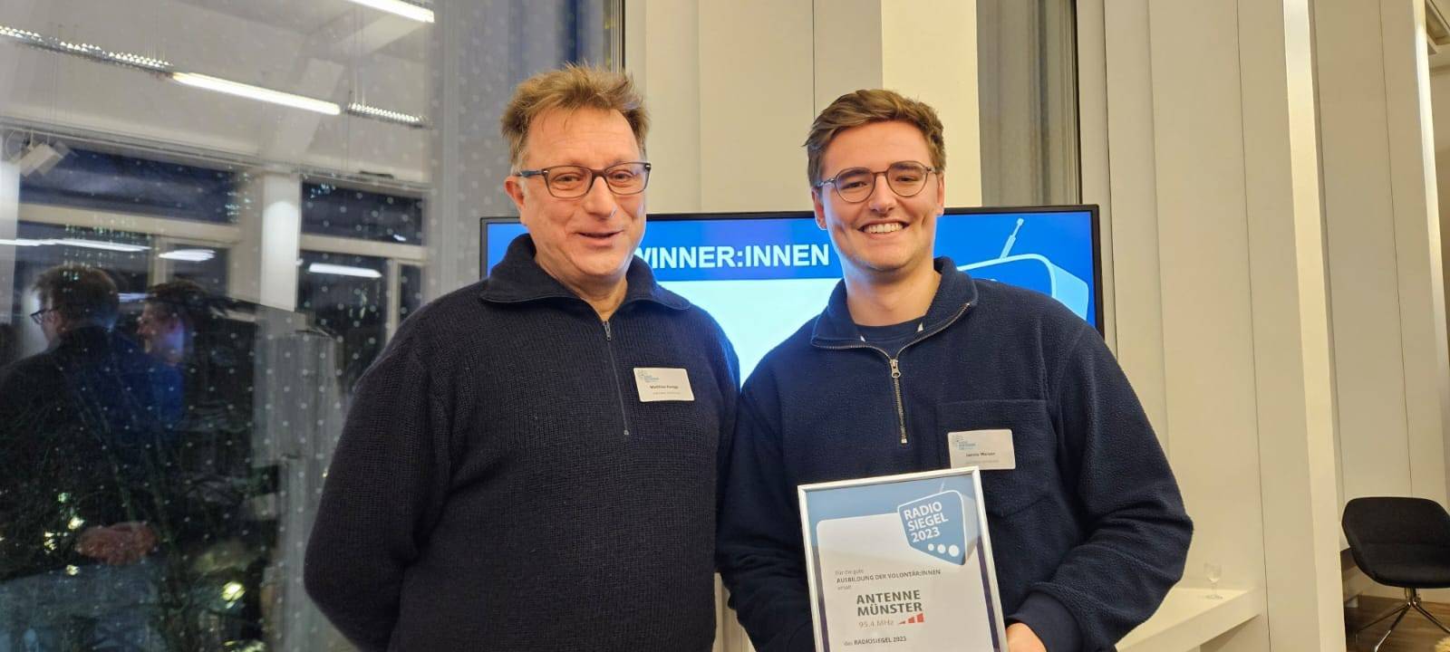 Auszeichnung für gute Ausbildung