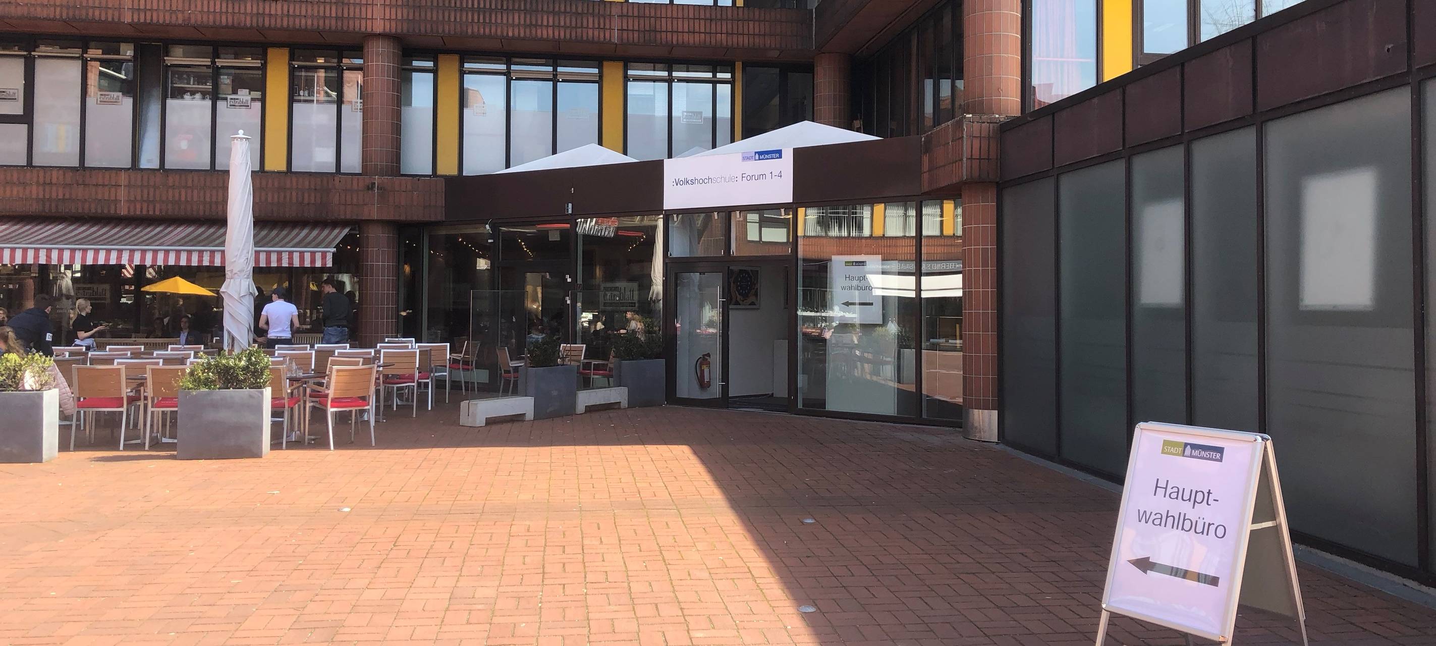 Das Hauptwahlbüro zur Europawahl 2019 befindet sich im Aegidiimarkt