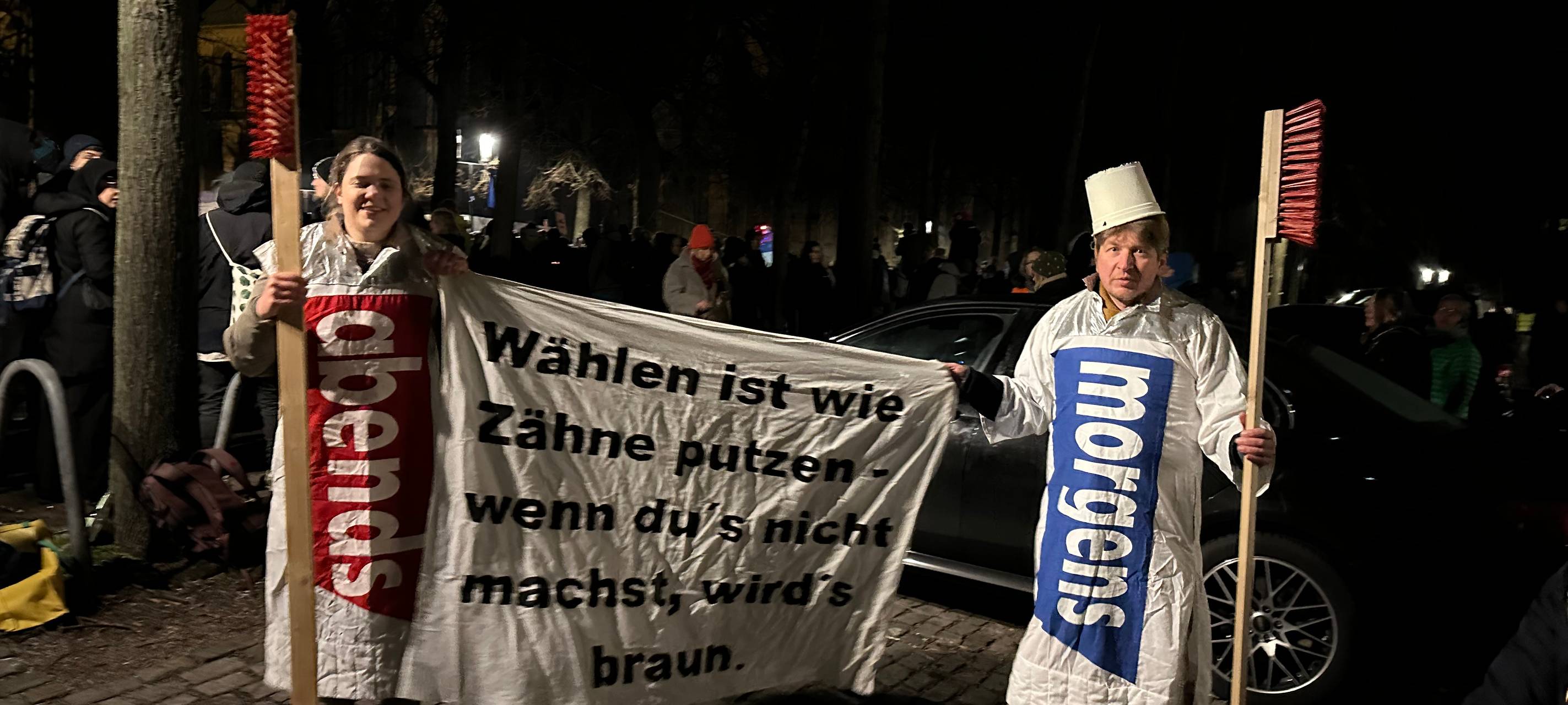 20.000 bei Demo gegen Rechts