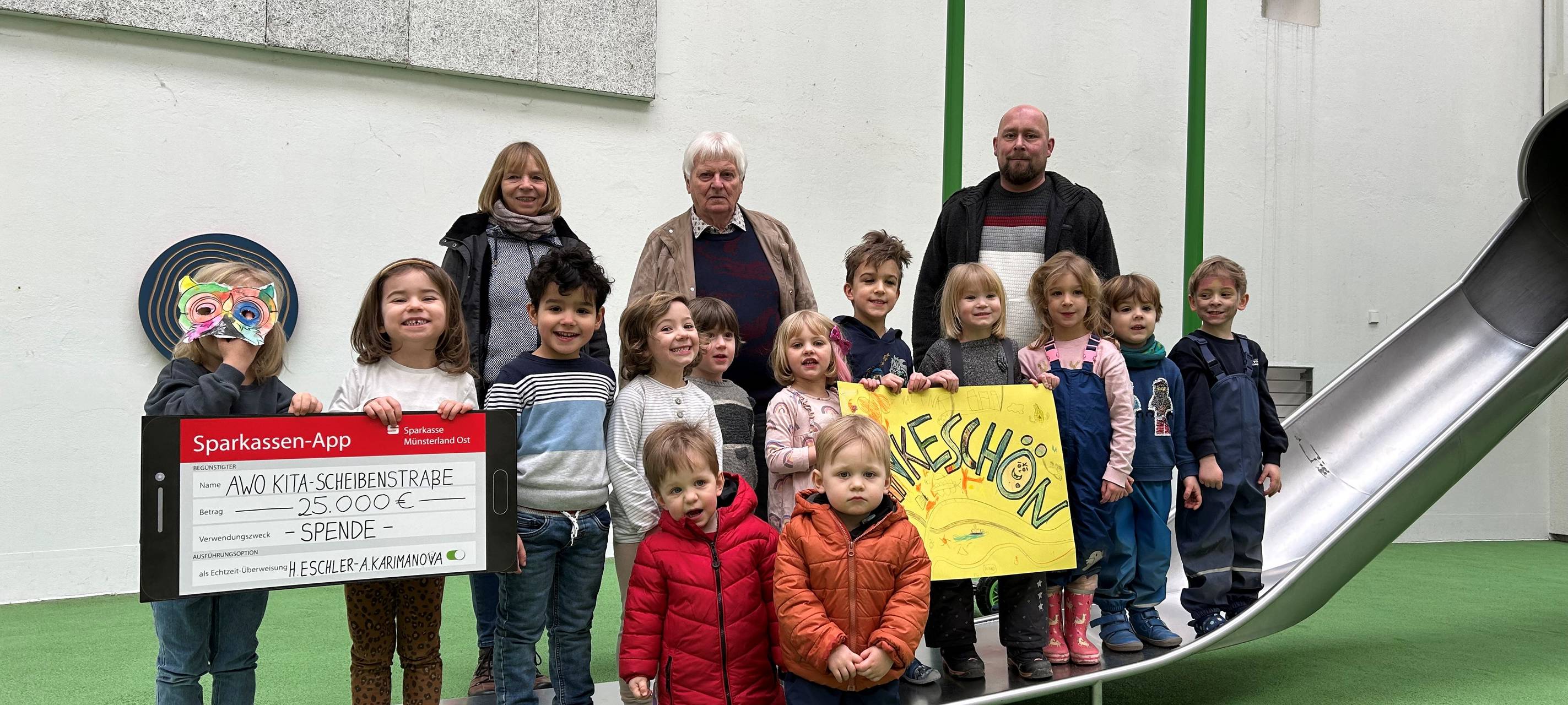 Horst Eschler: 25.000 Euro für AWO-Kita