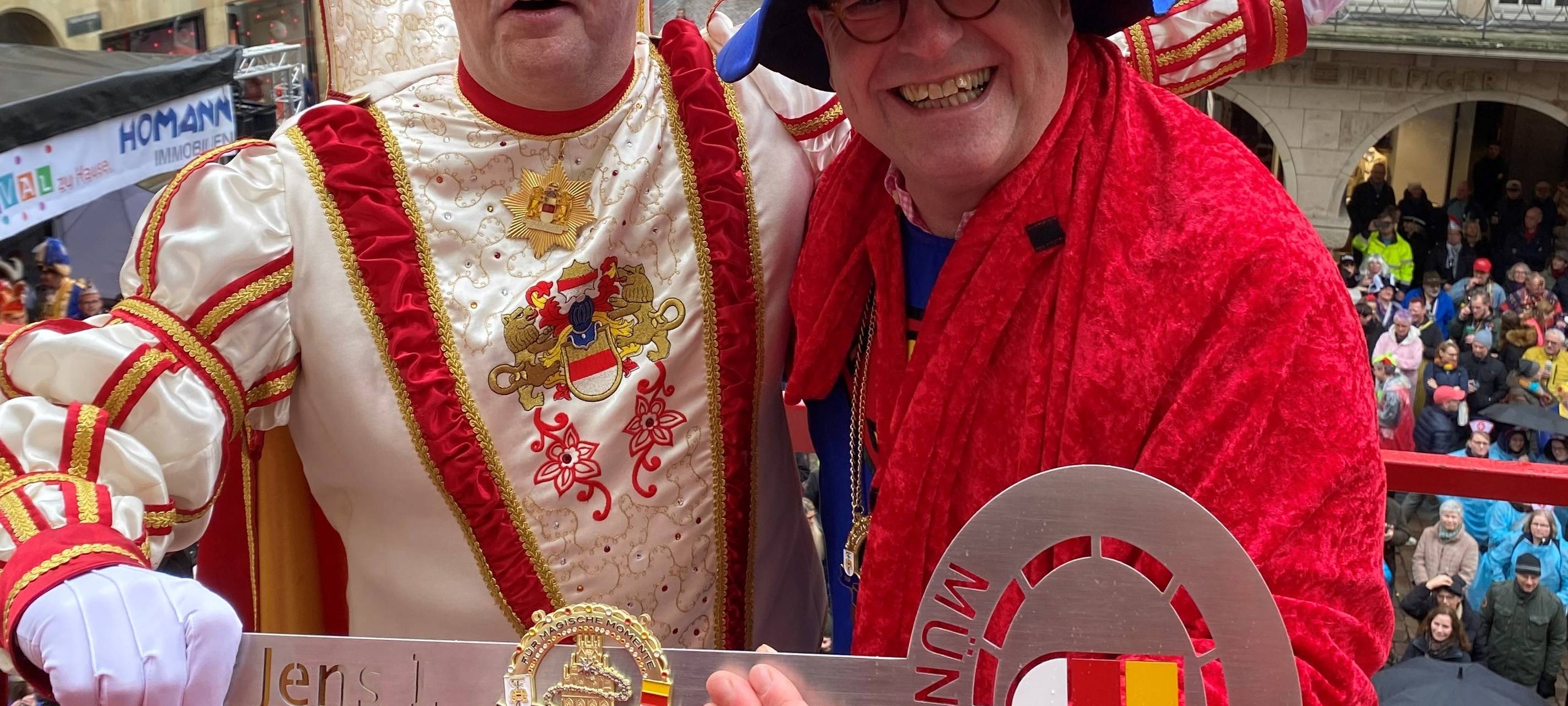 Karnevalssonntag in Münster