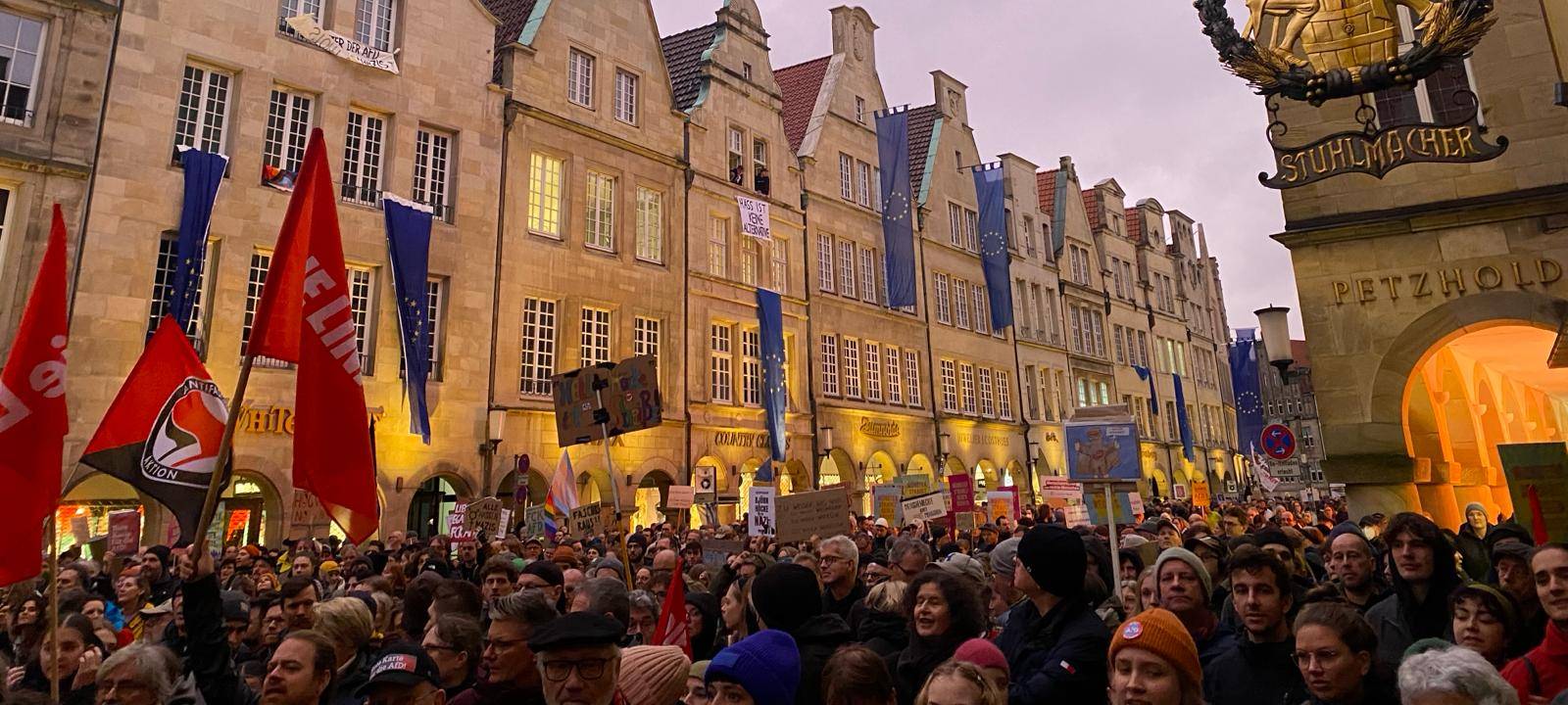 Neuer Demo-Rekord für Münster