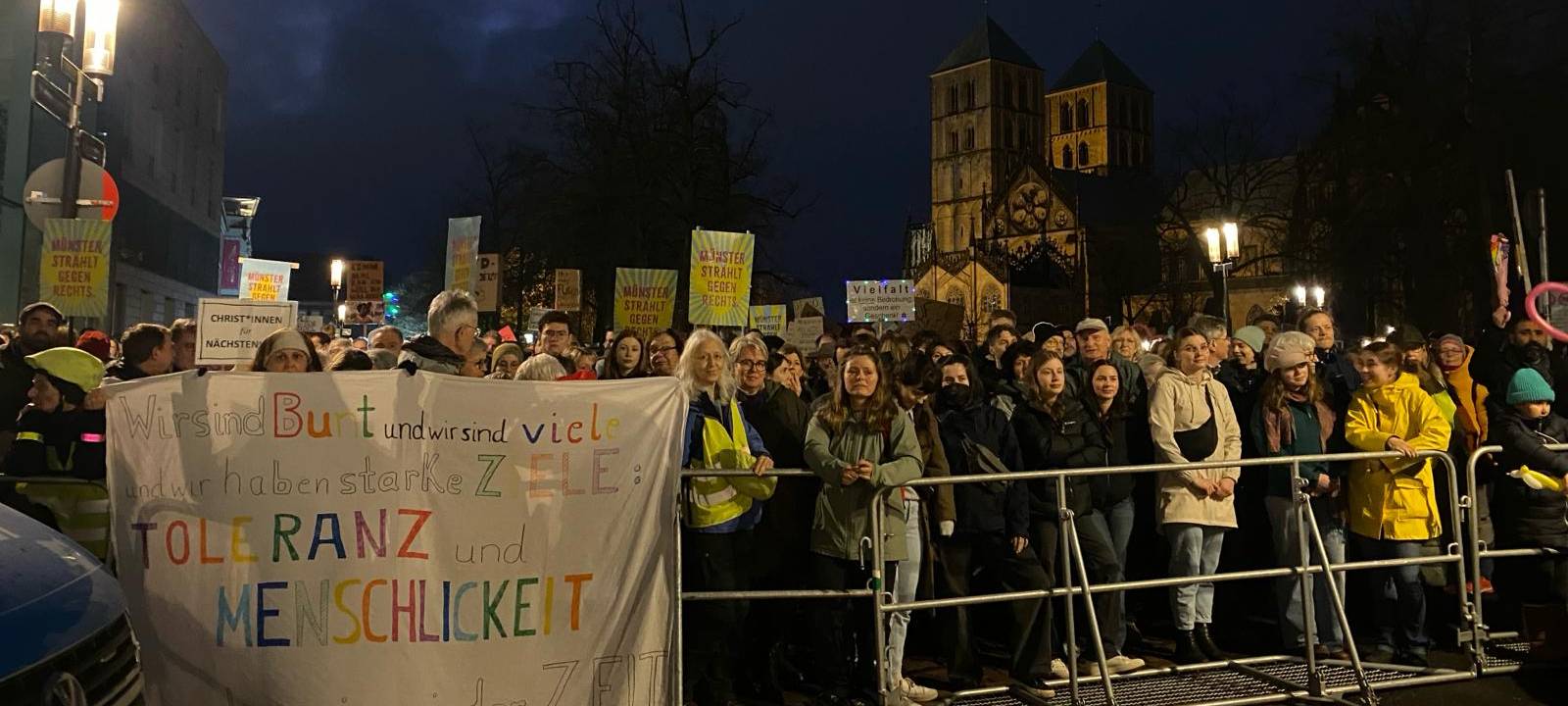 Neuer Demo-Rekord für Münster