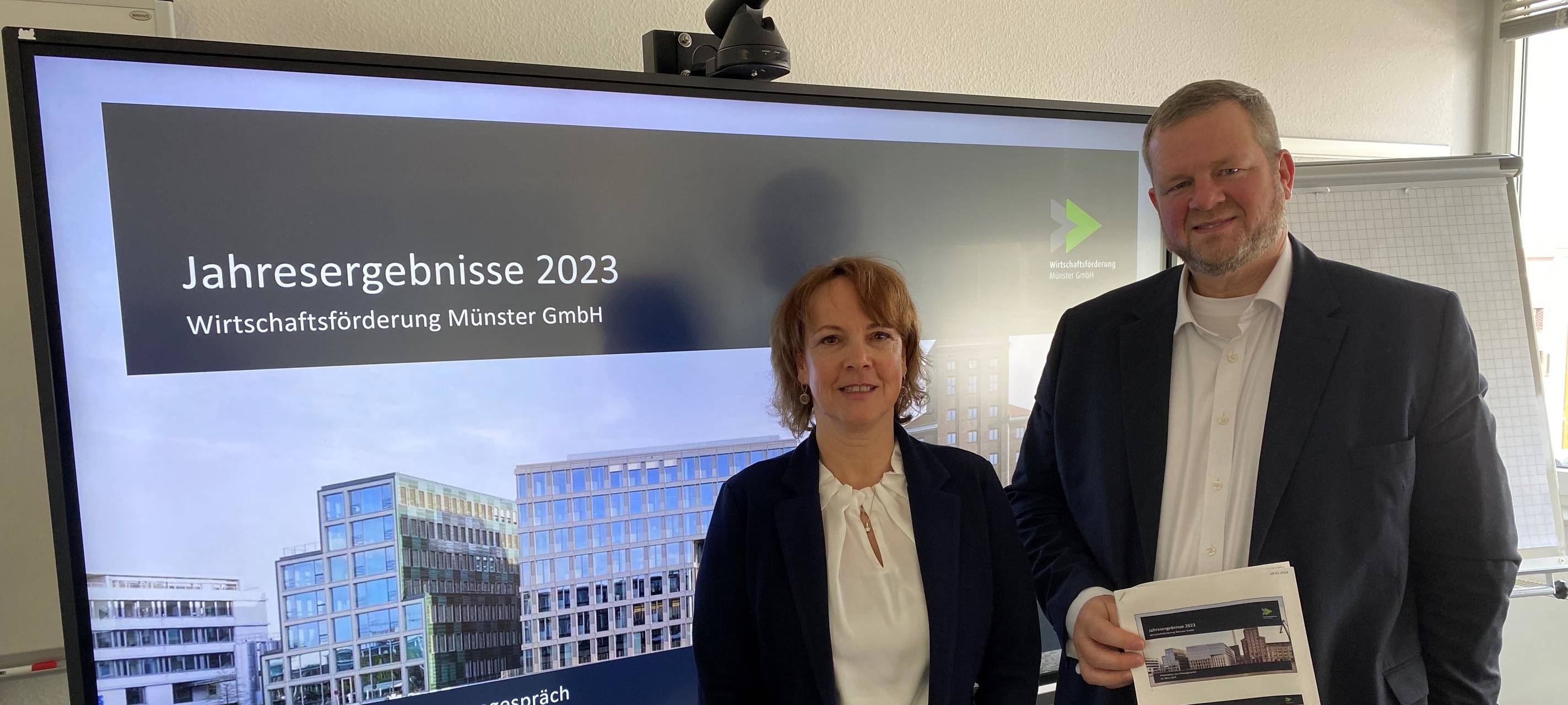 Jahresbilanz der Wirtschaftsförderung Münster