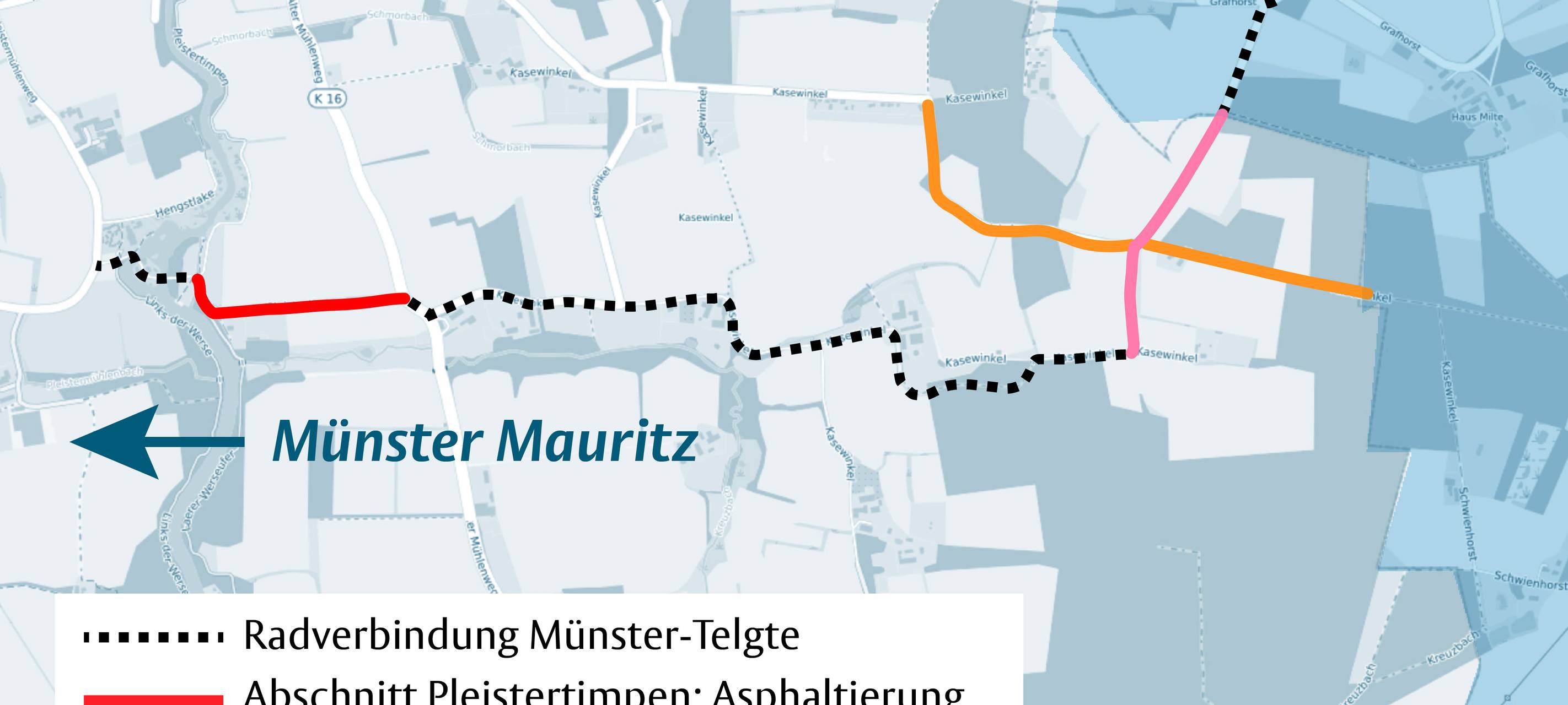 Stadt Münster erneuert Radwege