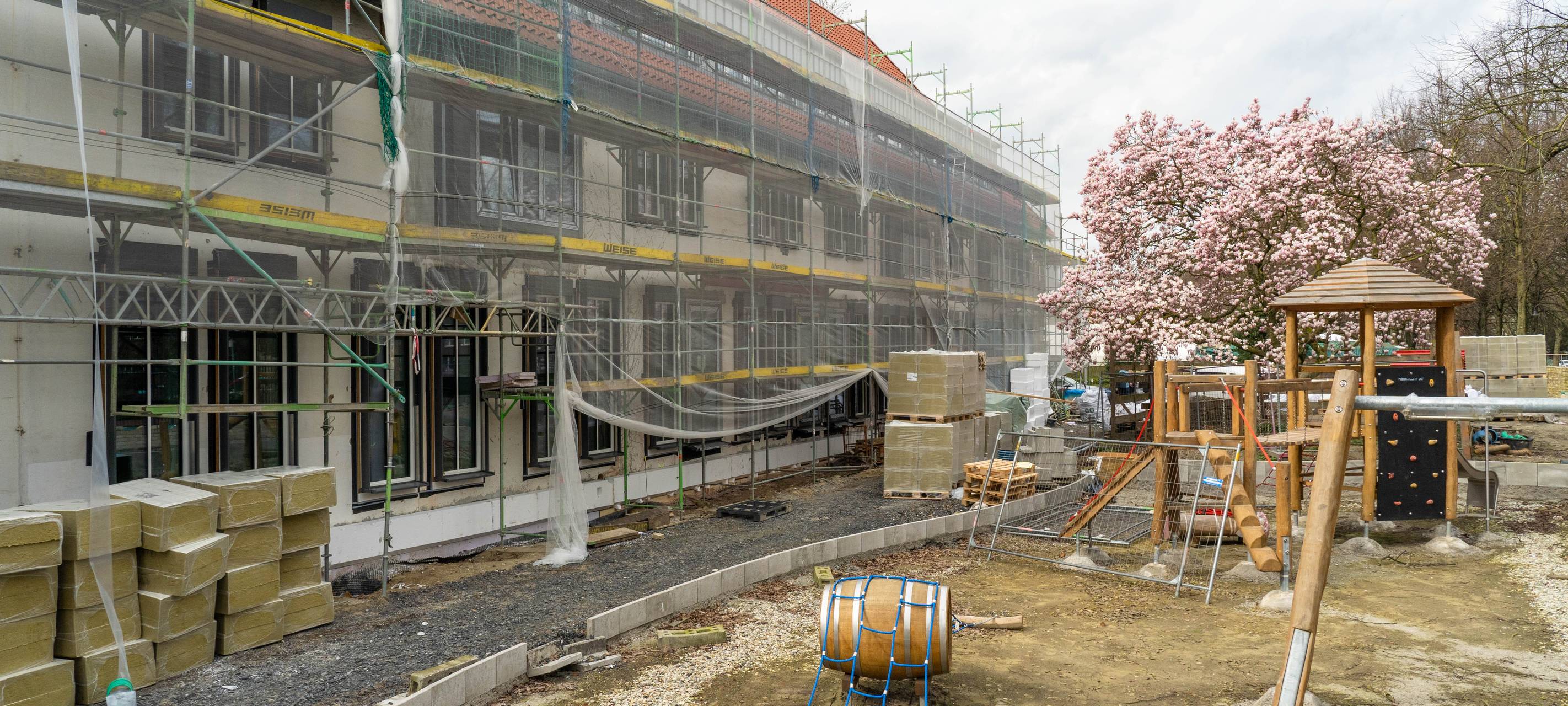 Endspurt für Kita Sonnenstraße