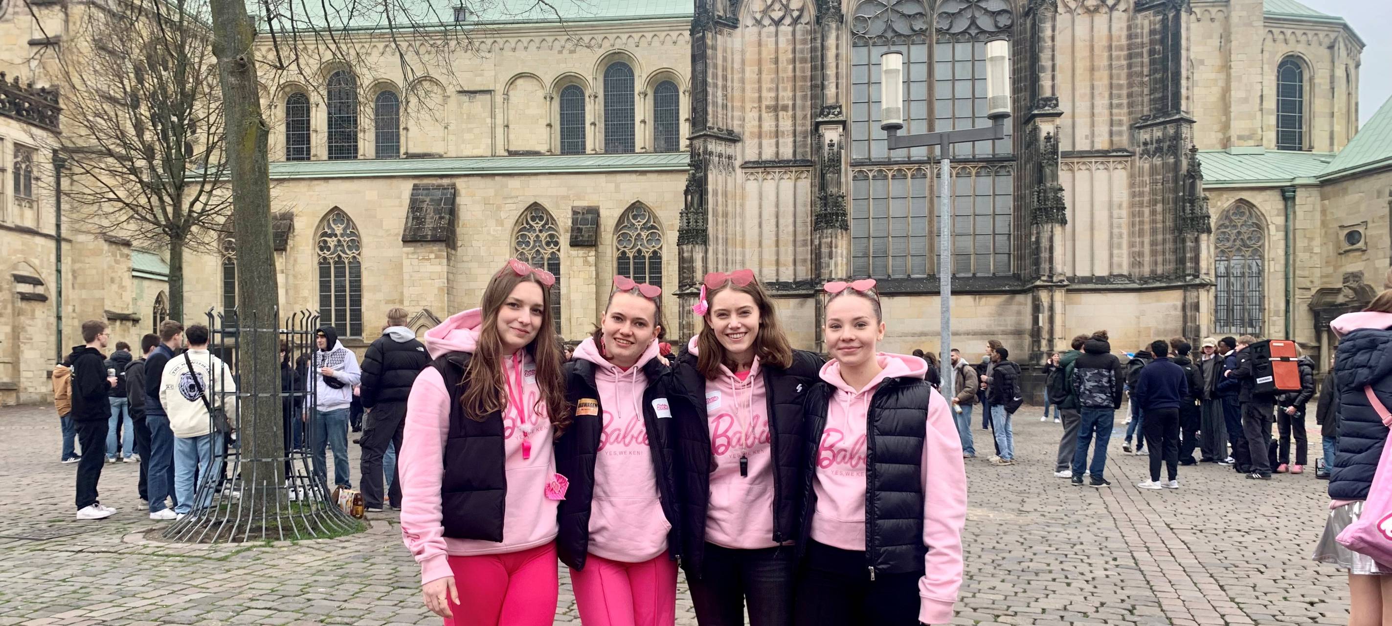 Abitur-Feier auf dem Domplatz