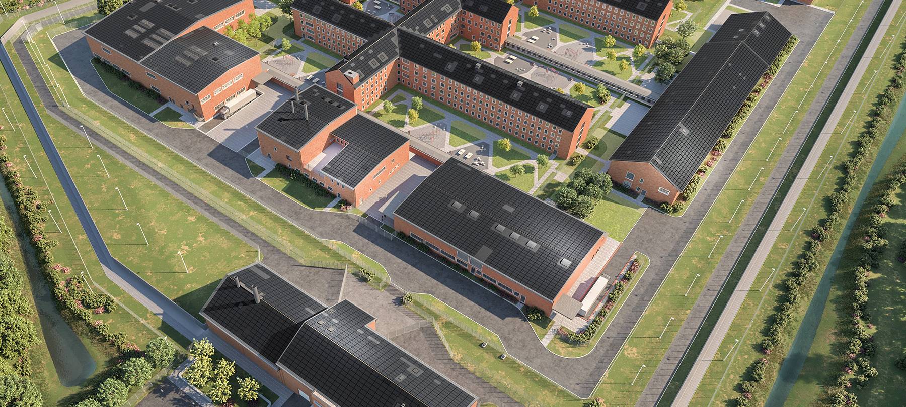 Grundsteinlegung fürs Gefängnis