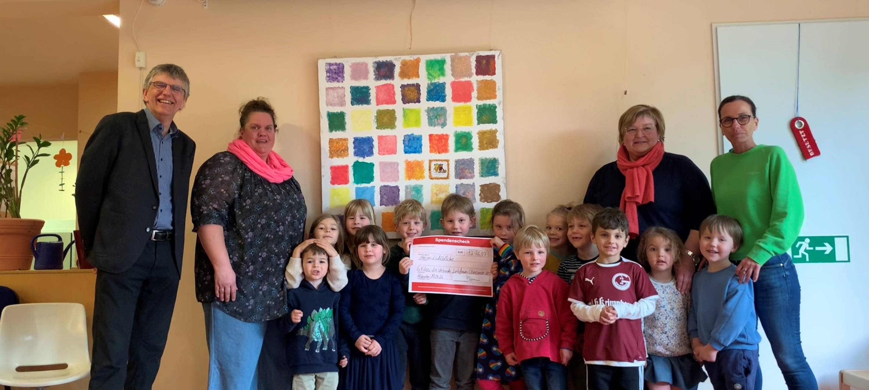 Spendenübergabe in Gievenbeck
