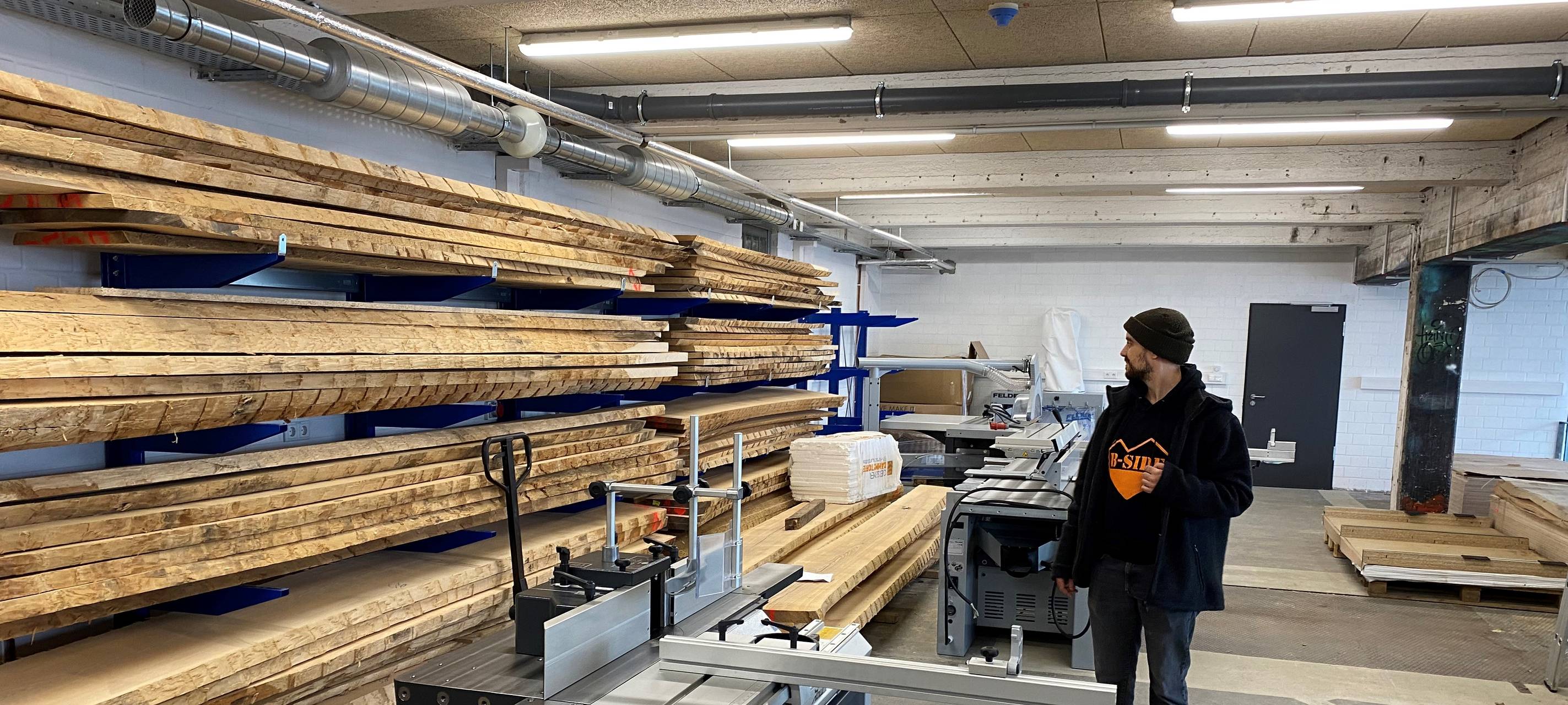 Hill-Speicher für B-Side fast fertig