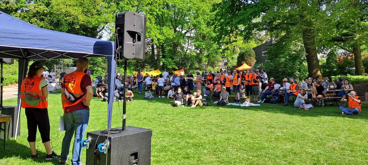 Münster begrüßt den Mai