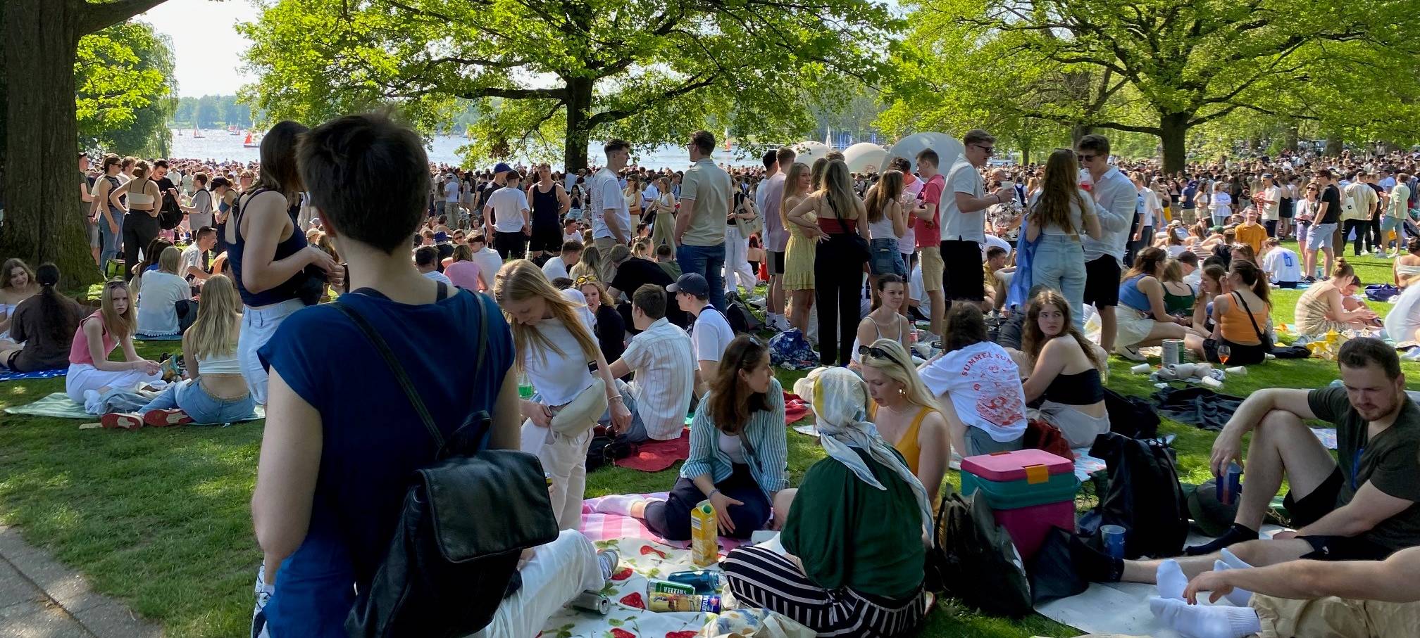 Münster begrüßt den Mai