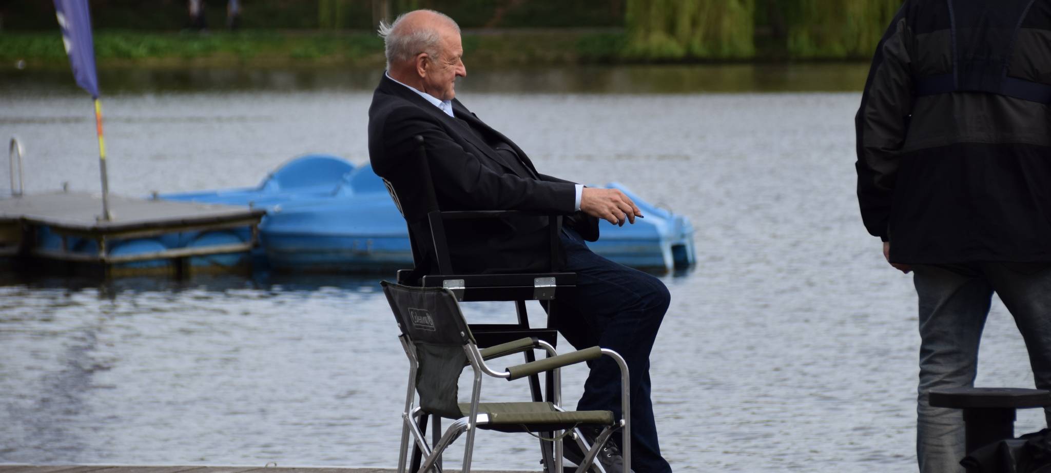 "Wilsberg"-Dreh auf dem Aasee