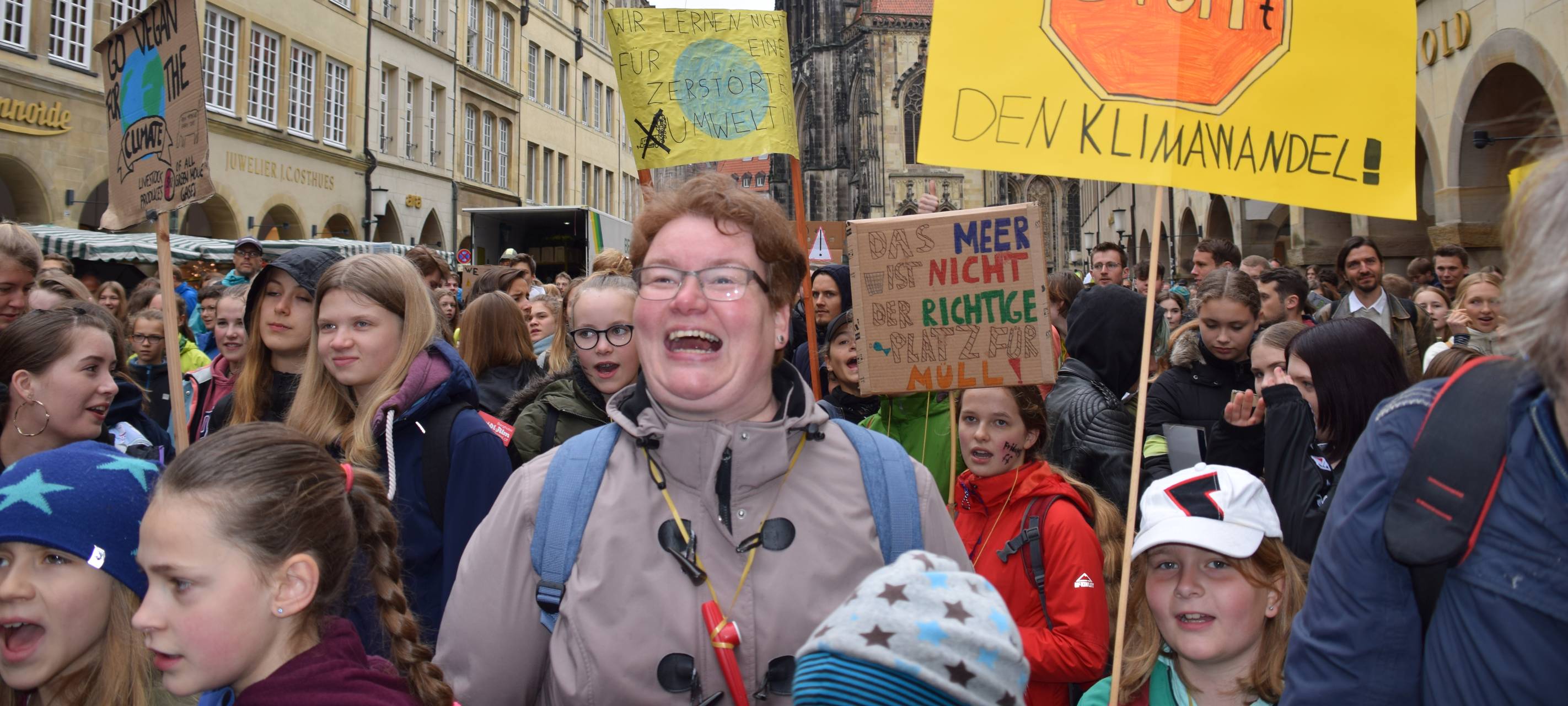 Großdemo Fridays for Future in den Osterferien