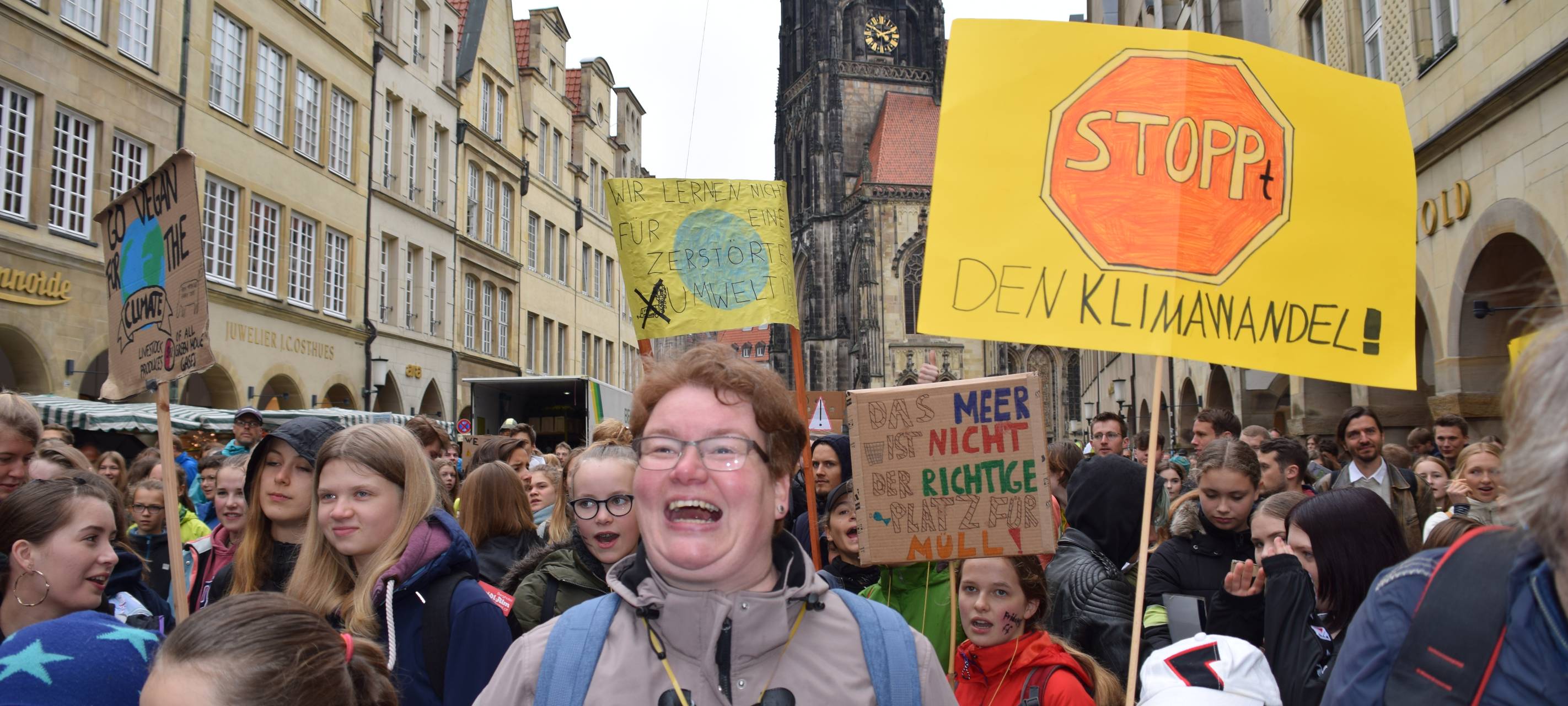 Großdemo Fridays for Future in den Osterferien
