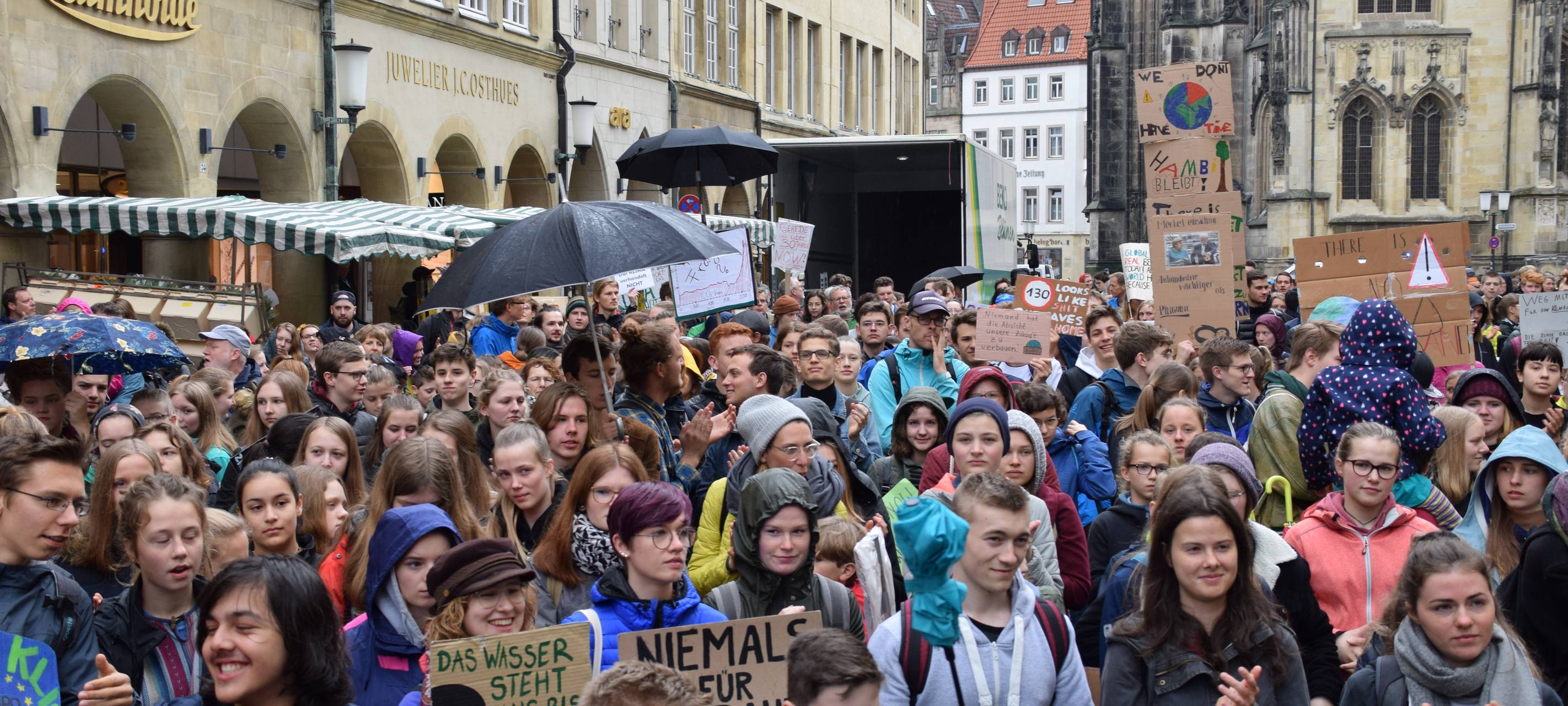 Großdemo Fridays for Future in den Osterferien