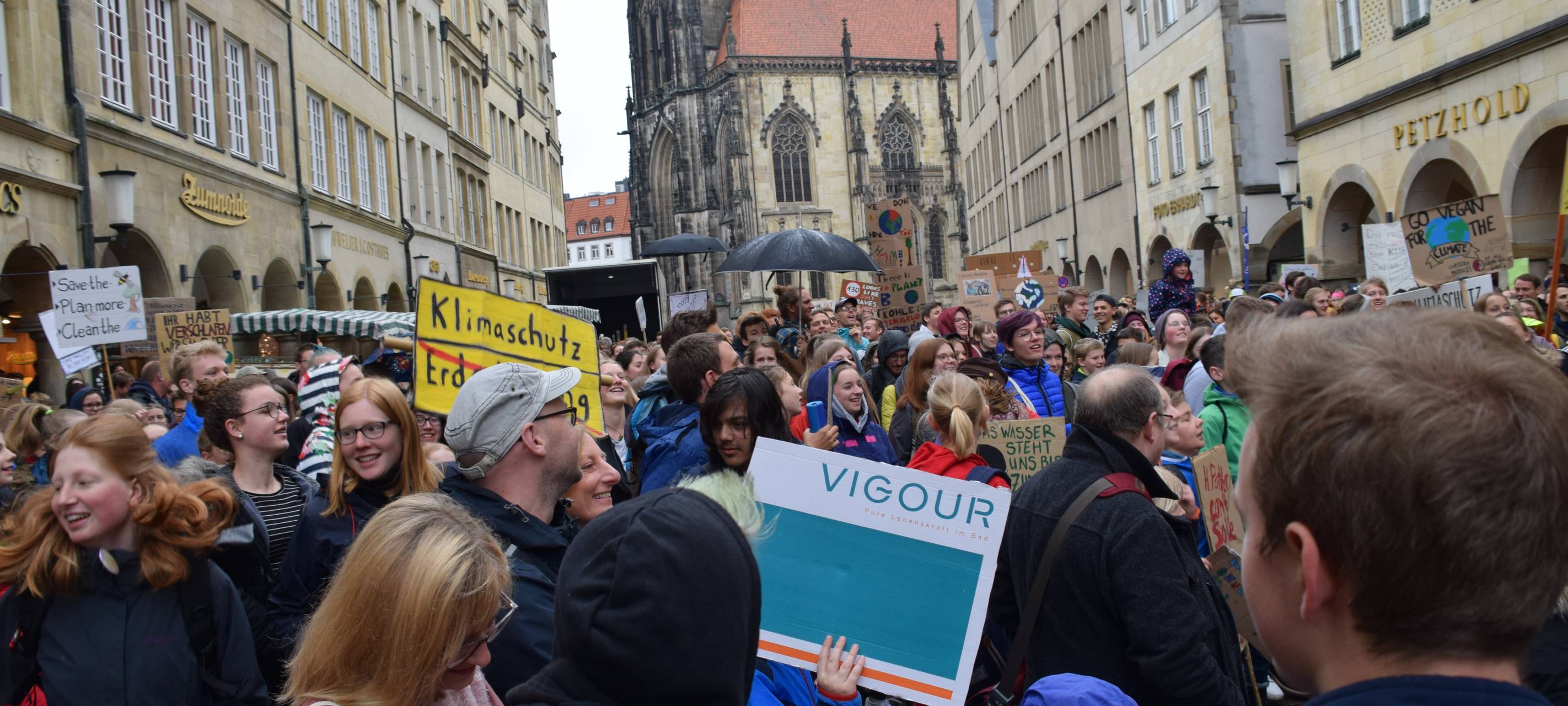Großdemo Fridays for Future in den Osterferien