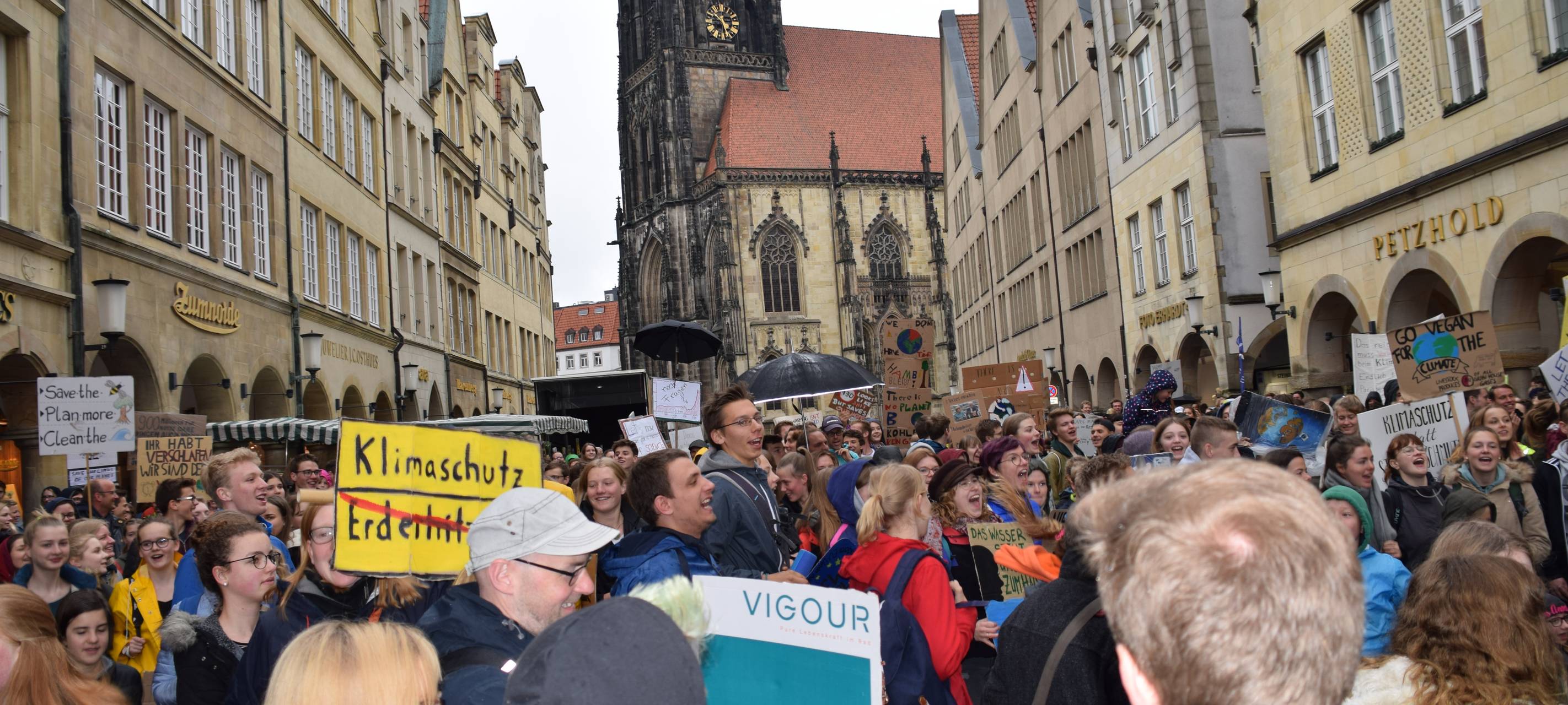 Großdemo Fridays for Future in den Osterferien