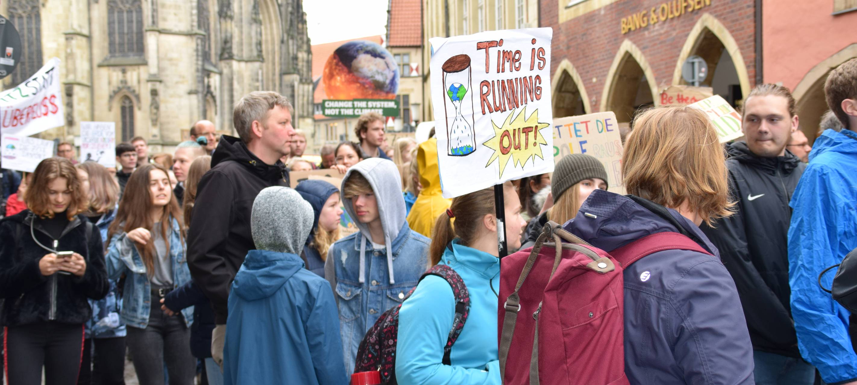 Großdemo Fridays for Future in den Osterferien