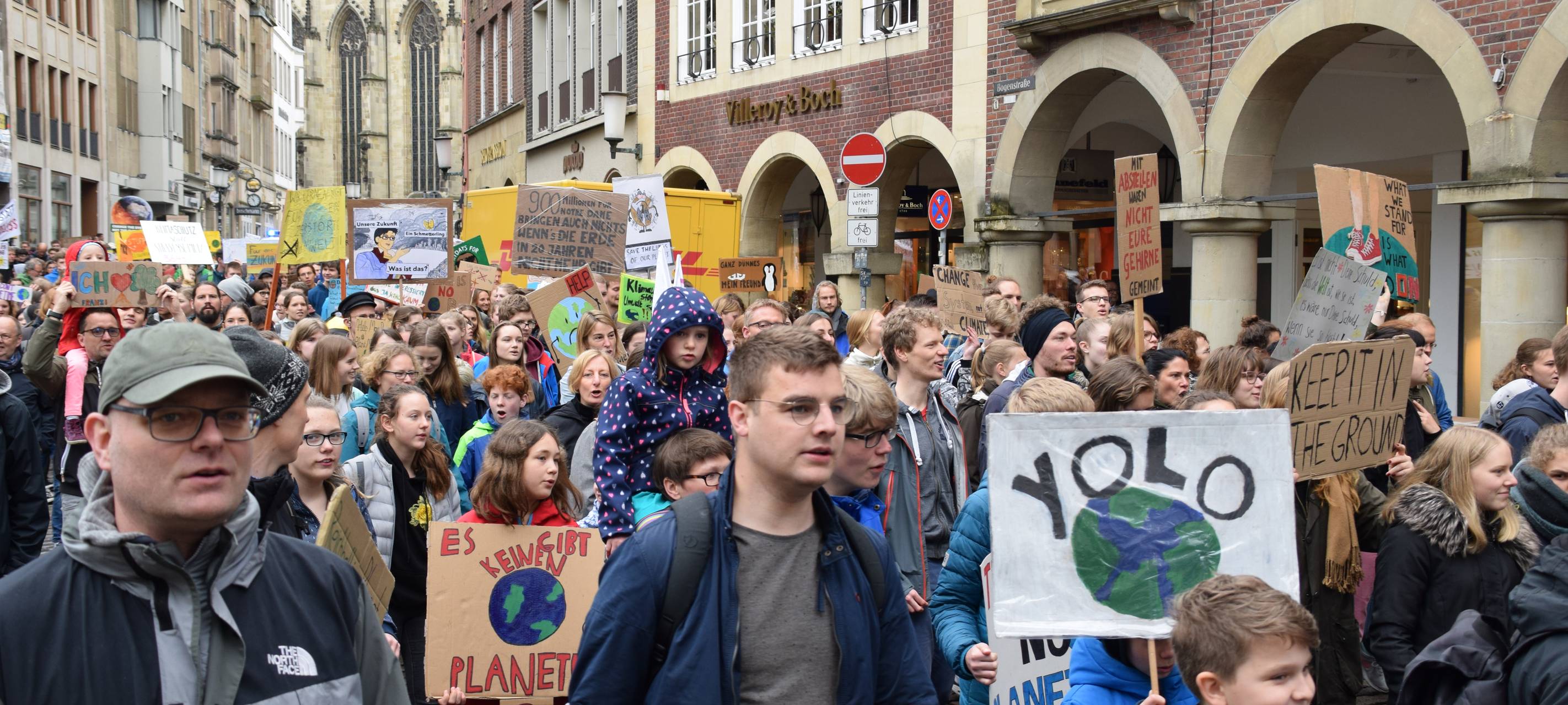 Großdemo Fridays for Future in den Osterferien