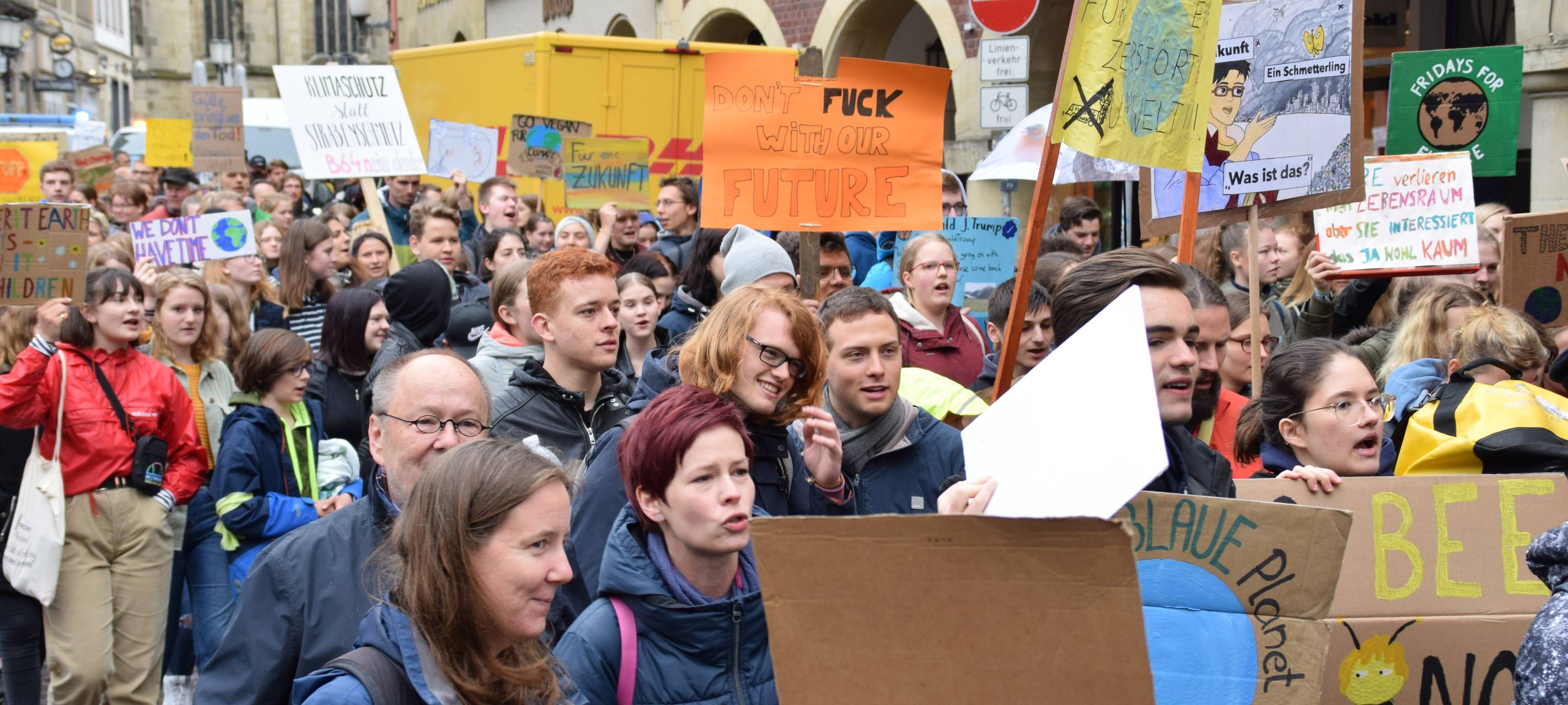 Großdemo Fridays for Future in den Osterferien