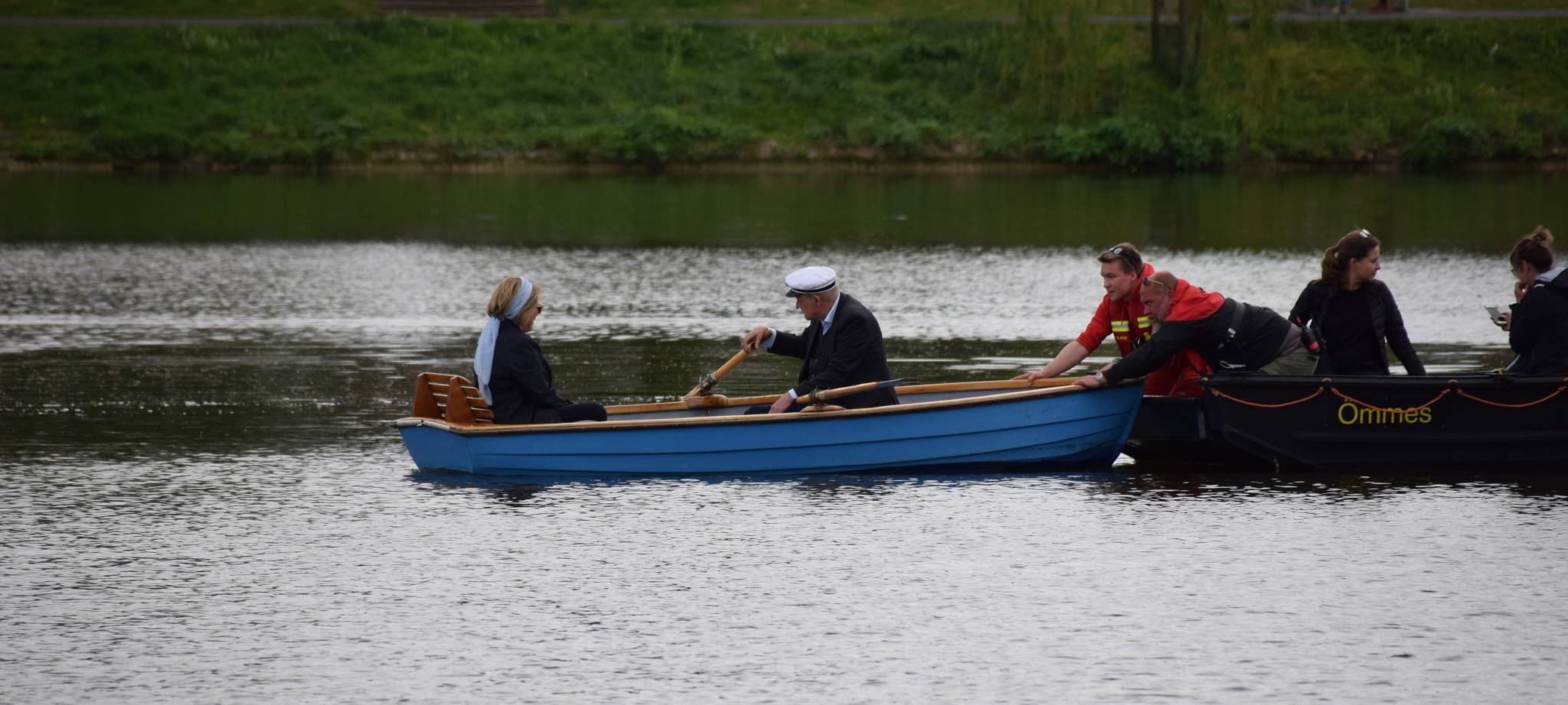 "Wilsberg"-Dreh auf dem Aasee