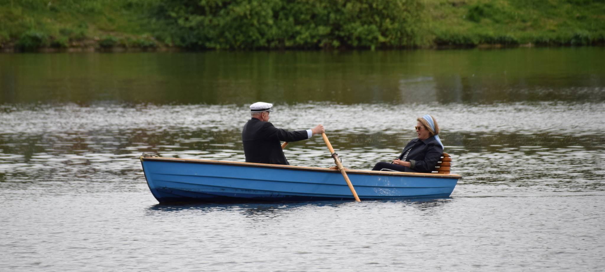 "Wilsberg"-Dreh auf dem Aasee