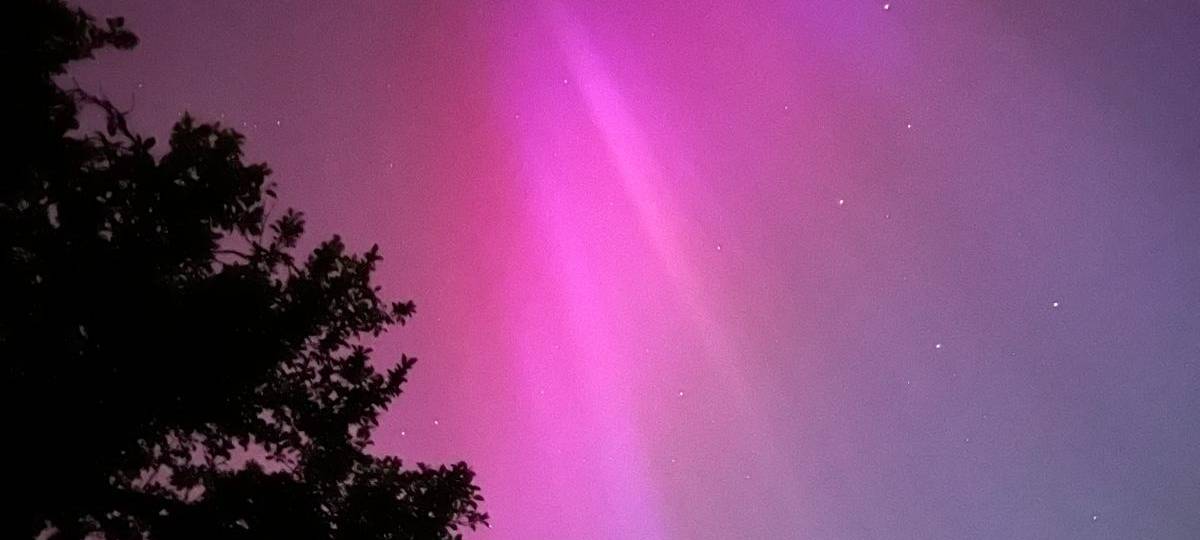Polarlichter über Münster
