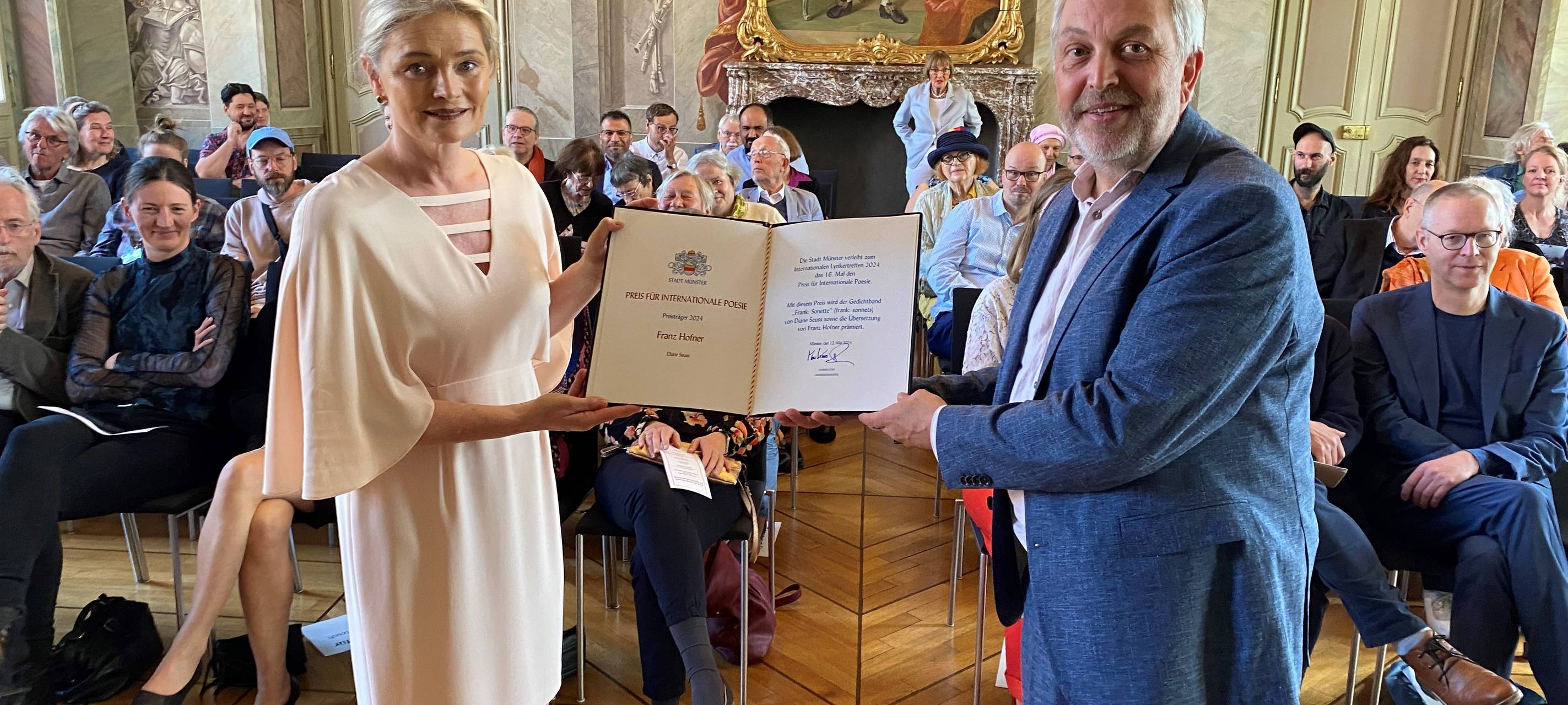 Preis für Internationale Poesie verliehen